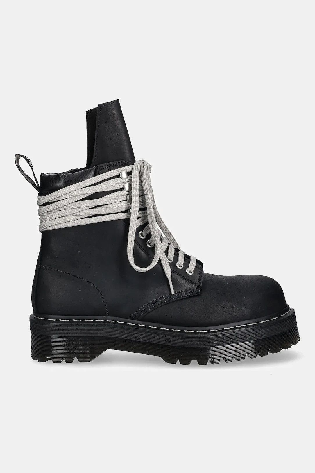 Rick Owens DRKSHDW x Dr. Martens Quad Sole Steel Toe Boot