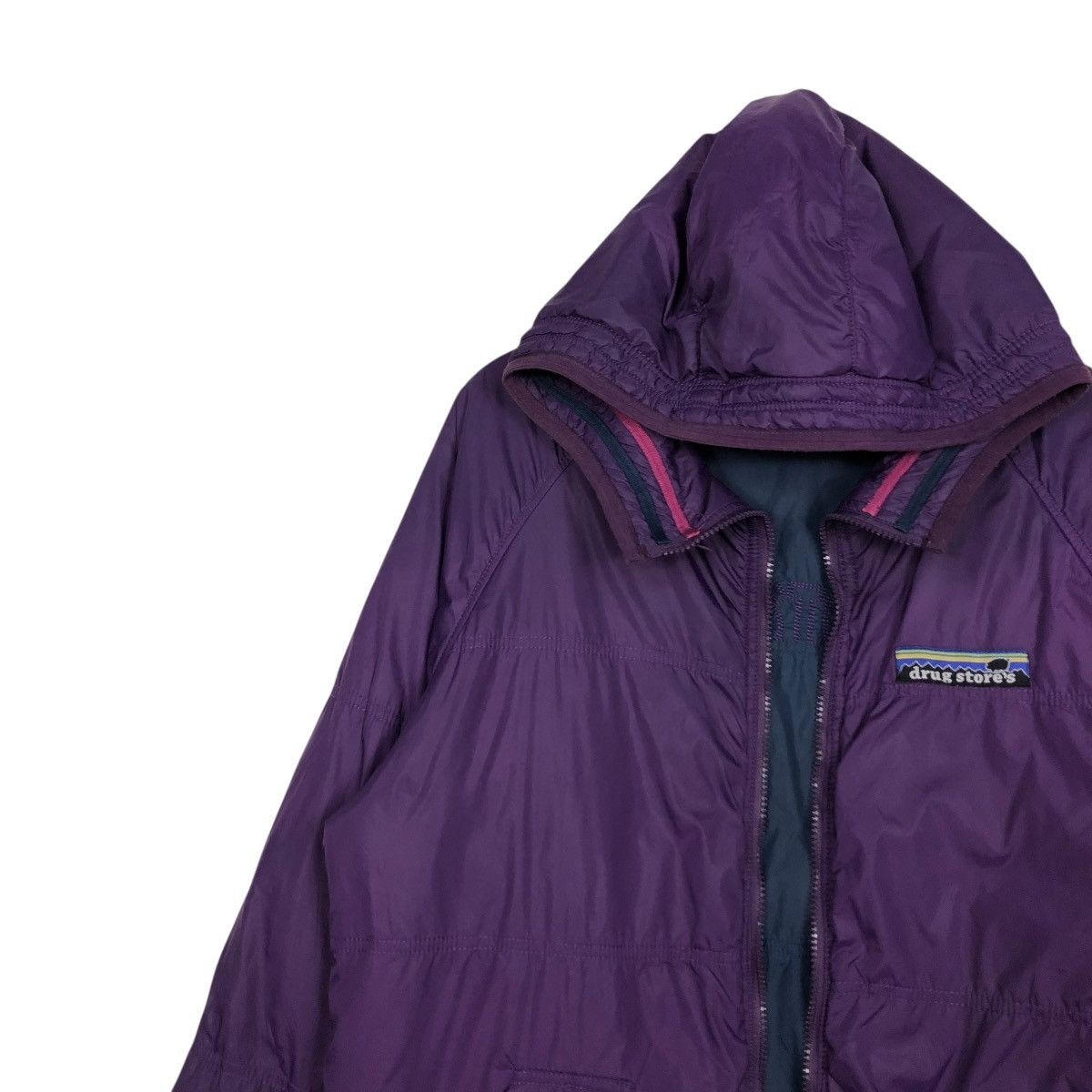 Vintage 🔥VINTAGE REVERSIBLE NYLON JACKET DRUG STORE Size US M / EU 48-50 / 2 - 9 Thumbnail