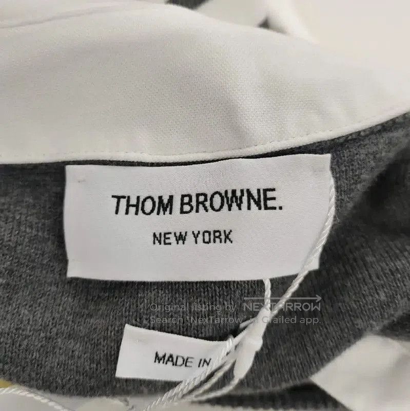 Thom Browne Thom Browne Colorblock Cotton Shirt for Women . Size M / US 6-8 / IT 42-44 - 5 Thumbnail