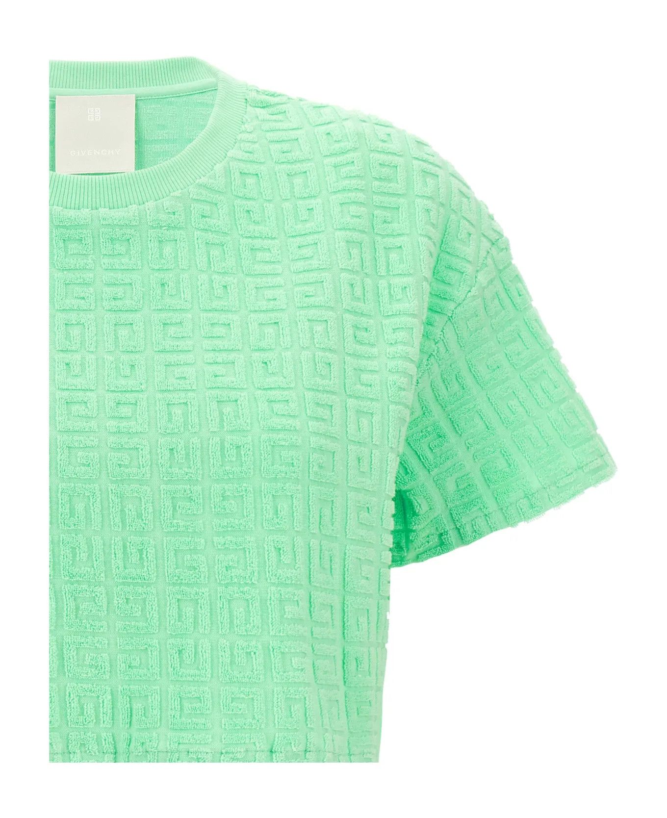 Givenchy o1srvl11e0725 T-Shirt Cropped Capsule Plage in Green Size M / US 6-8 / IT 42-44 - 3 Thumbnail