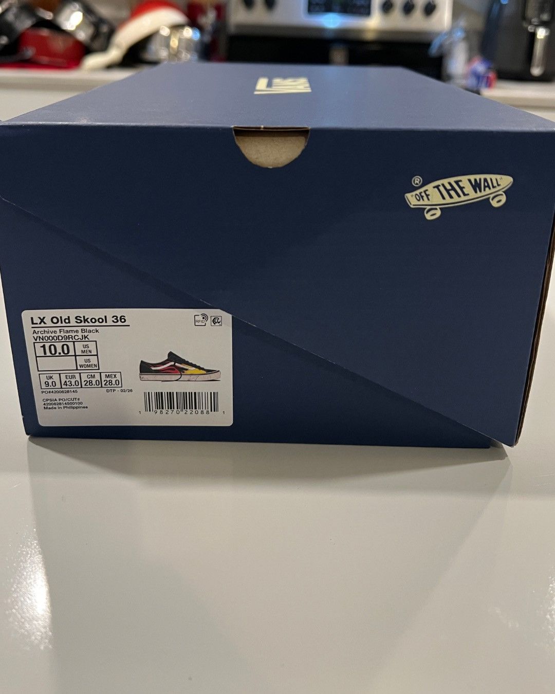 Vans Vans LX Old Skool 36 Archive Flame Black VN000D9RCJK Size US 10 / EU 43 - 7 Thumbnail