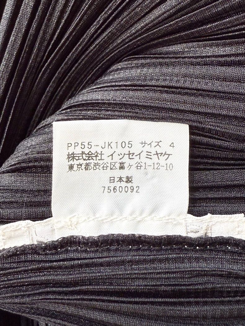 Issey Miyake Issey Miyake size:4 Black Chinese-style stand-up collar to Size XS / US 0-2 / IT 36-38 - 5 Thumbnail