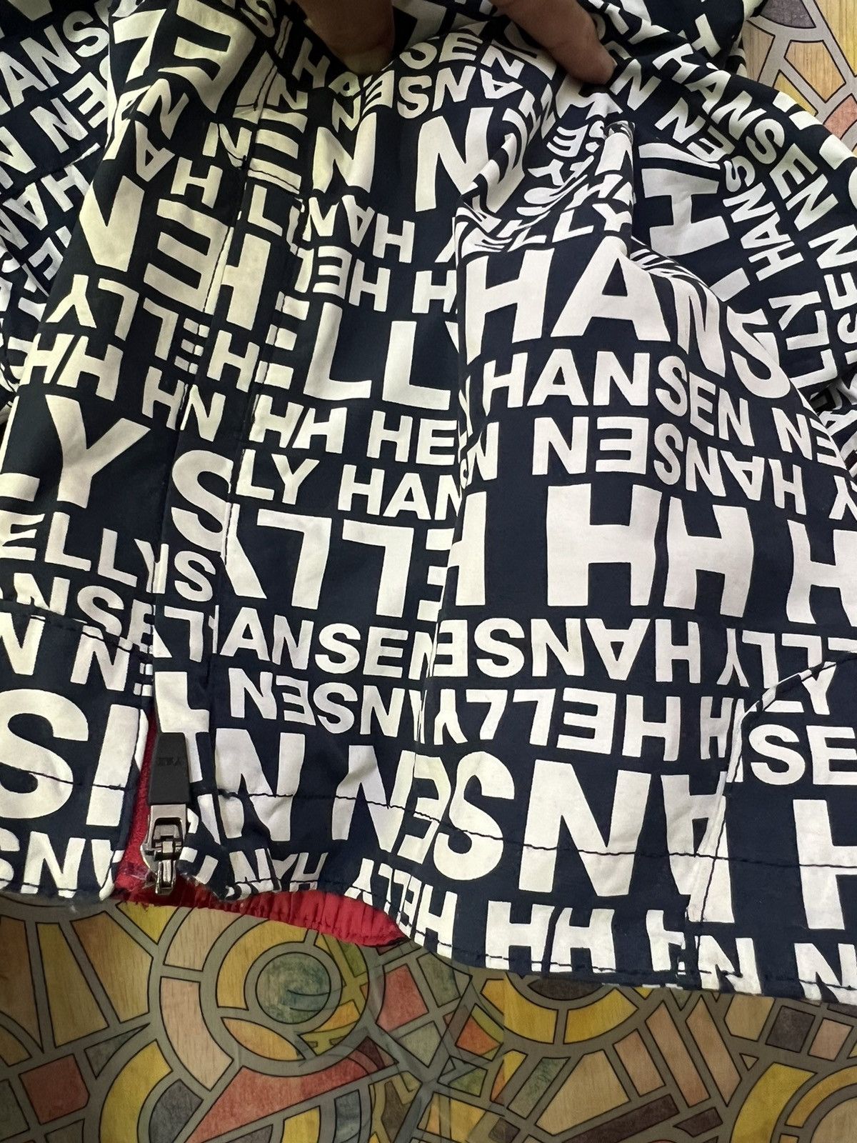 Helly Hansen Full spring Very colorful HELLY HANSEN CARGOSKI PANTMONOGRAM Size US 28 / EU 44 - 17 Thumbnail