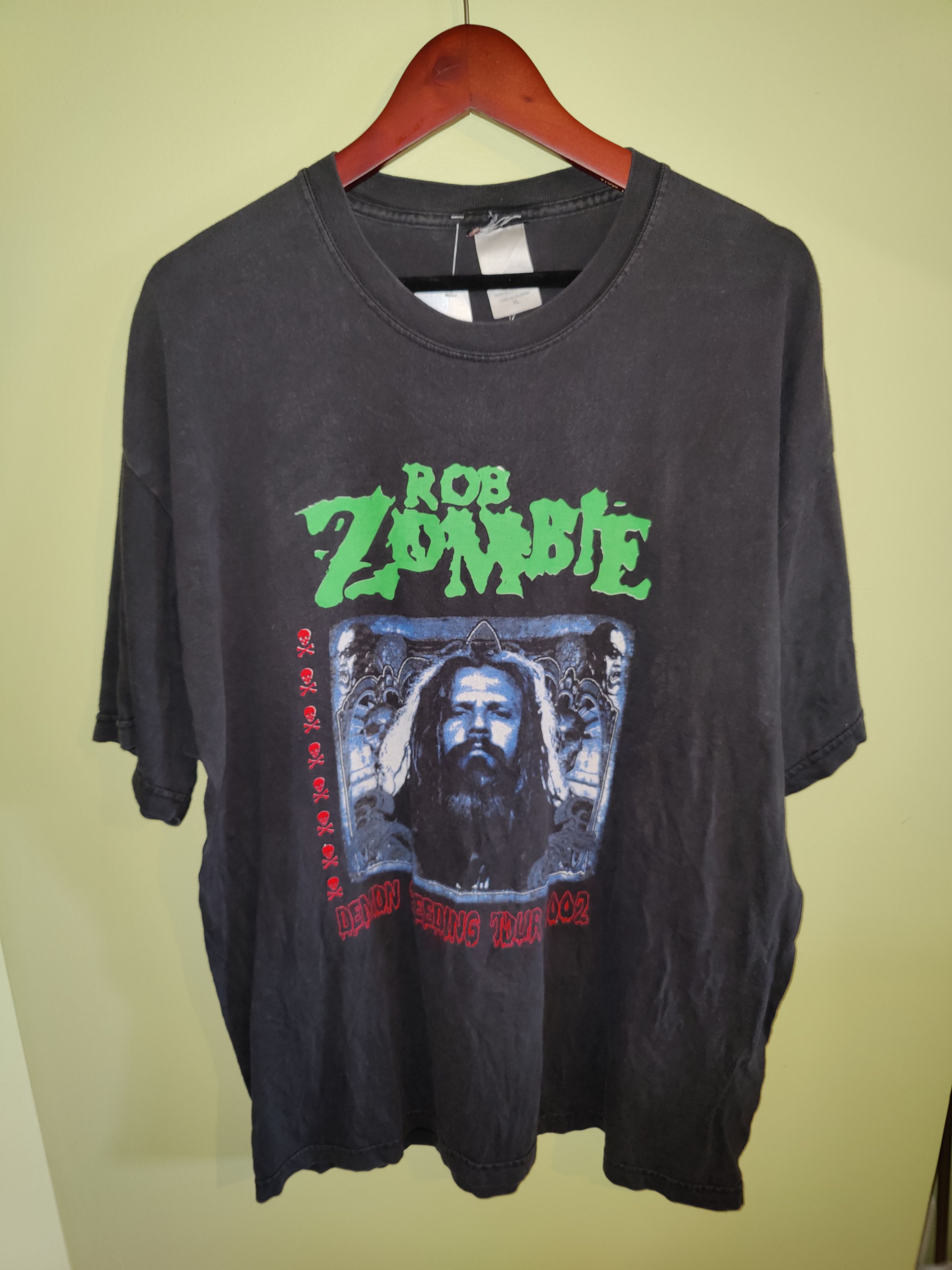 Band Tees Rob Zombie 2004 Official Tour Tshirt Black Size US XL / EU 56 / 4 - 1 Thumbnail