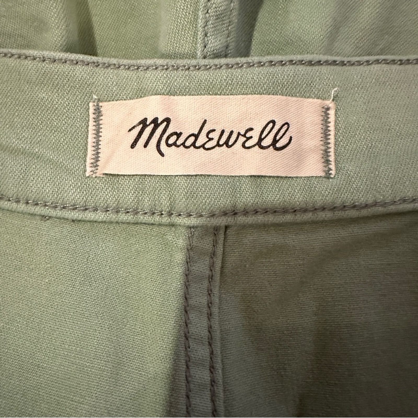 Madewell Madewell The Petite Emmett Wide-Leg Crop Jeans Sz 33 Size 36" / US 14 / IT 50 - 8 Thumbnail