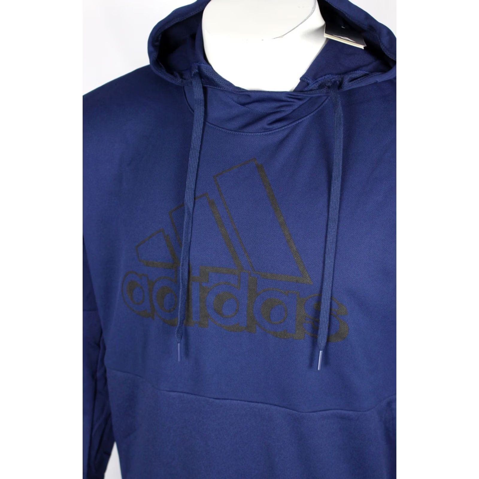 Adidas Adidas Men's Team Issue Pullover Hoodie Pockets XL Blue KE2076 Size US XL / EU 56 / 4 - 3 Thumbnail