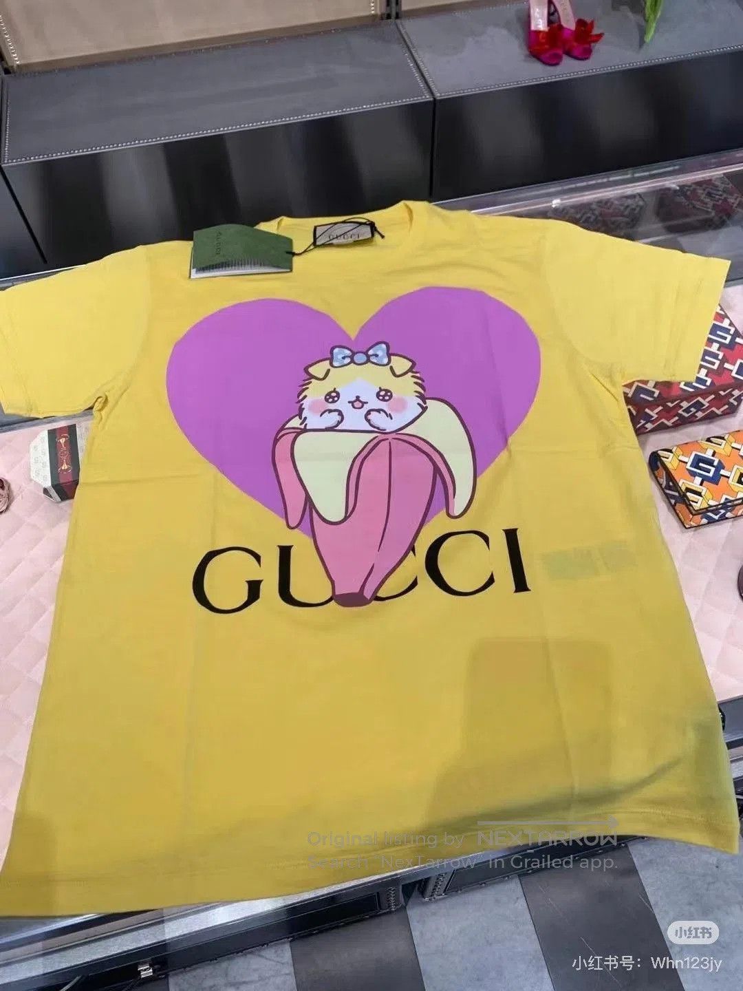Gucci Gucci x Banaya Banana Cat T. Size XS / US 0-2 / IT 36-38 - 2 Thumbnail