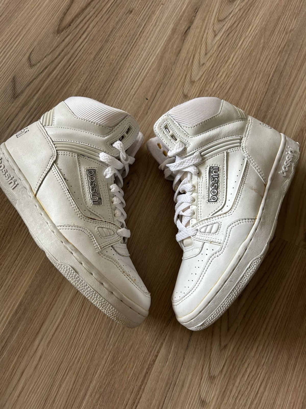 Other 1980s Bossini Basketball Shoes WEARABLE Size US 7.5 / EU 40-41 - 5 Thumbnail