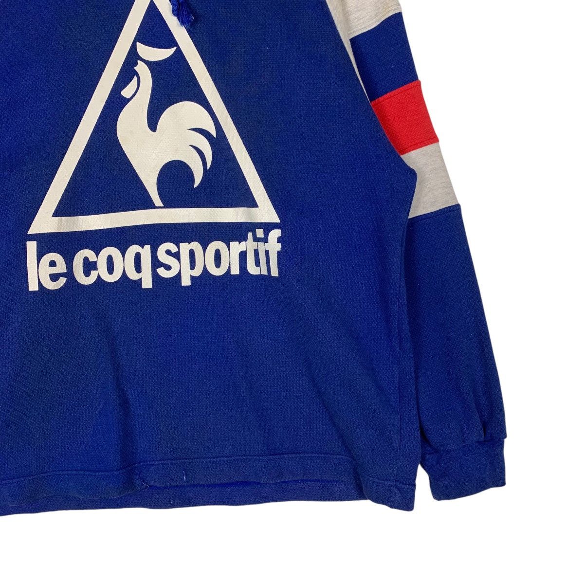 Le Coq Sportif 90's LE COQ SPORTIF Big Logo Pullover Hoodies #1409-C64 Size US M / EU 48-50 / 2 - 7 Thumbnail