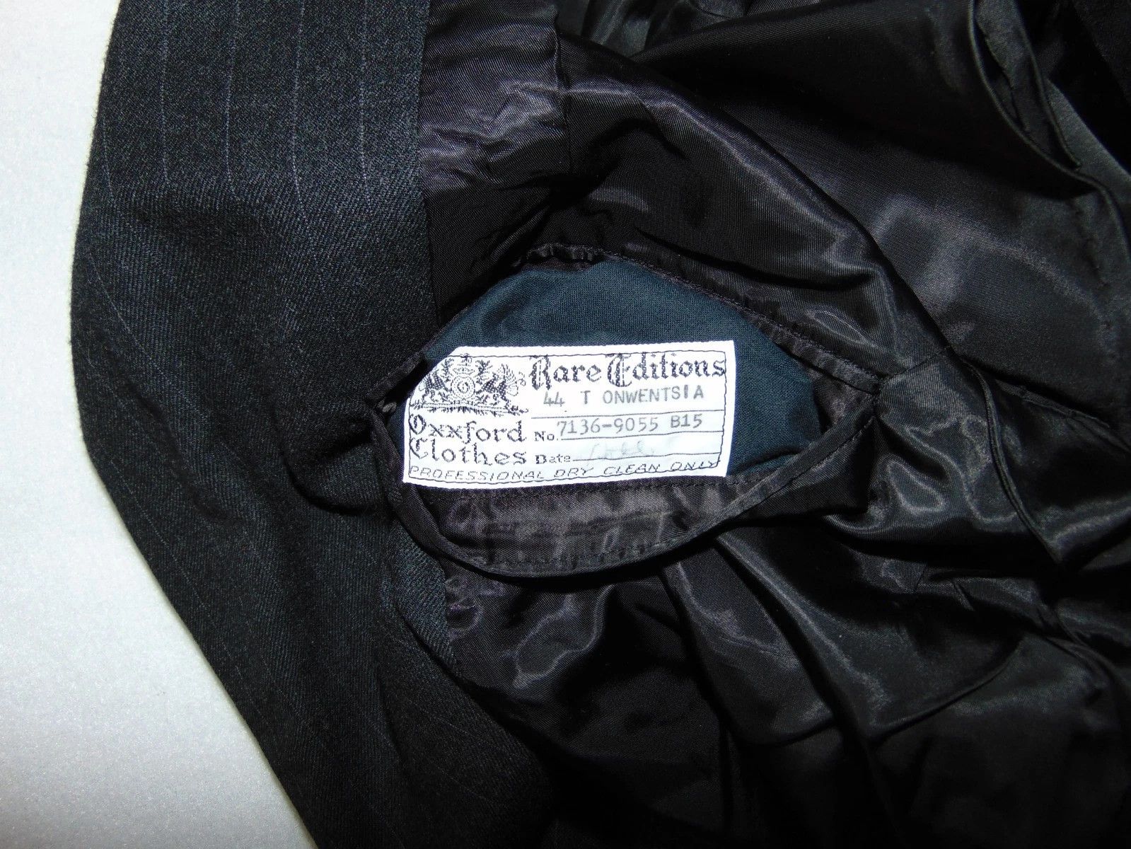 Oxxford Clothes Oxxford Rare Editions Suit 40T Chicago Handmade USA Size 40L - 11 Thumbnail