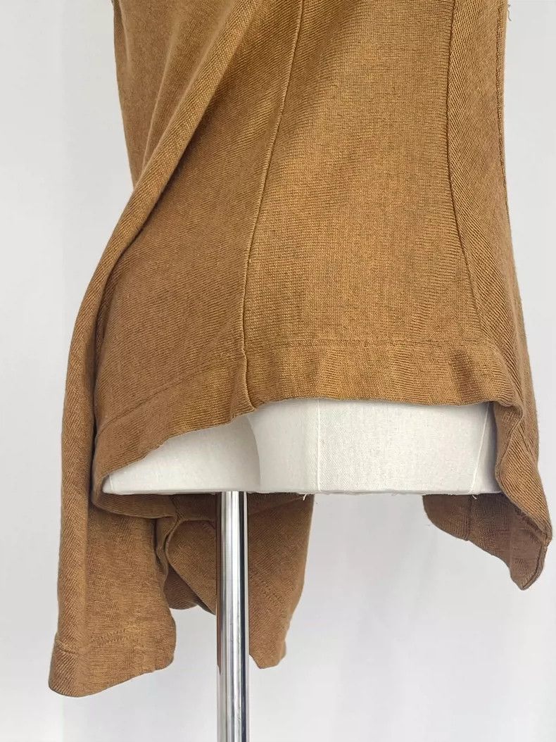 Yohji Yamamoto Yohji Yamamoto size 2 Vintage Brown Irregular Deconstructe Size M / US 6-8 / IT 42-44 - 8 Thumbnail