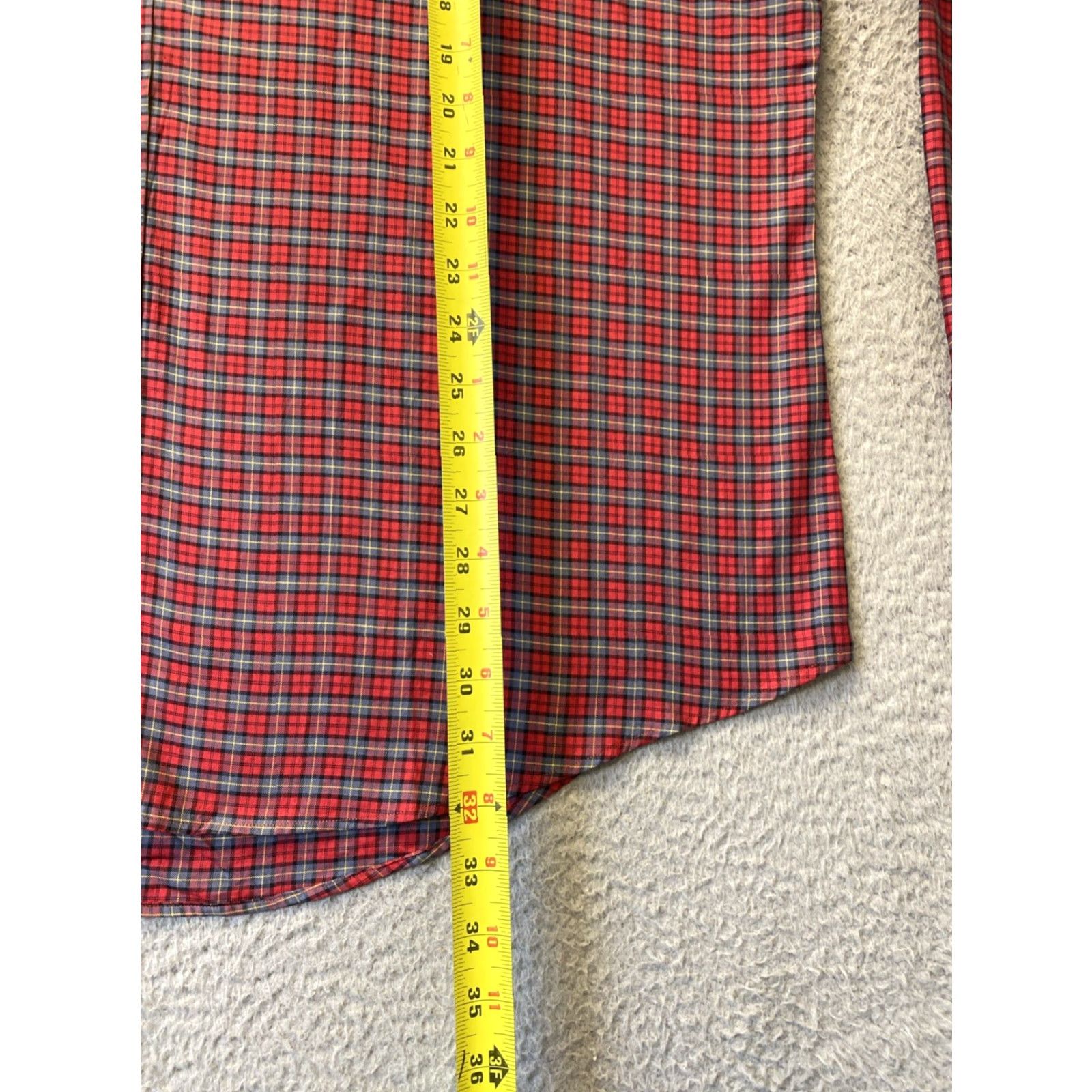 Polo Ralph Lauren VINTAGE Polo Ralph Lauren Button-Up Shirt Mens XXL Red Plaid Long Sleeve Preppy Classic Size US XXL / EU 58 / 5 - 6 Thumbnail