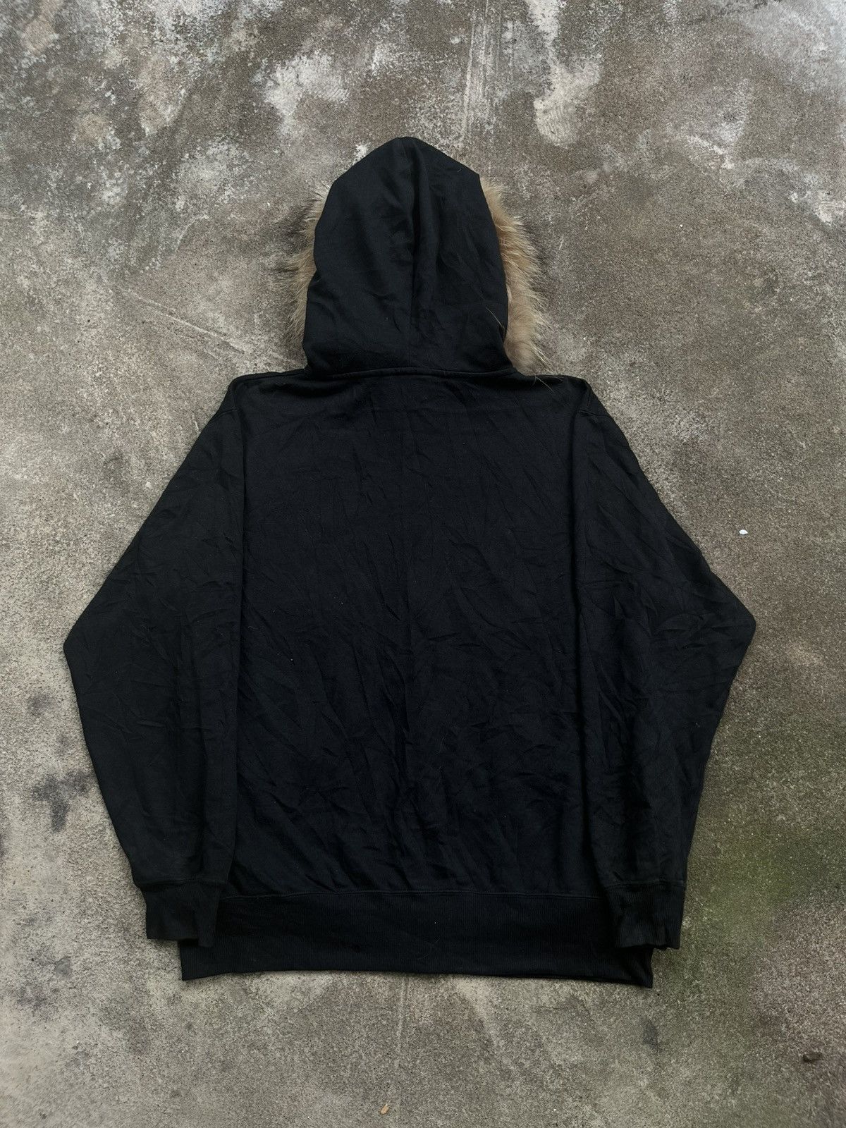 Japanese Brand B-ONE SOUL CRAZY POEM FUR HOODIE IFSIXWASNINE LGB STYLE Size US L / EU 52-54 / 3 - 15 Thumbnail