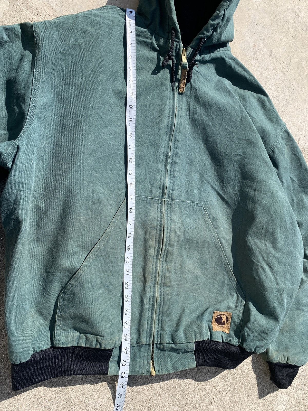 Carhartt Vintage Berne Heritage Duck Hooded Active Work Jacket Size US XXL / EU 58 / 5 - 3 Thumbnail