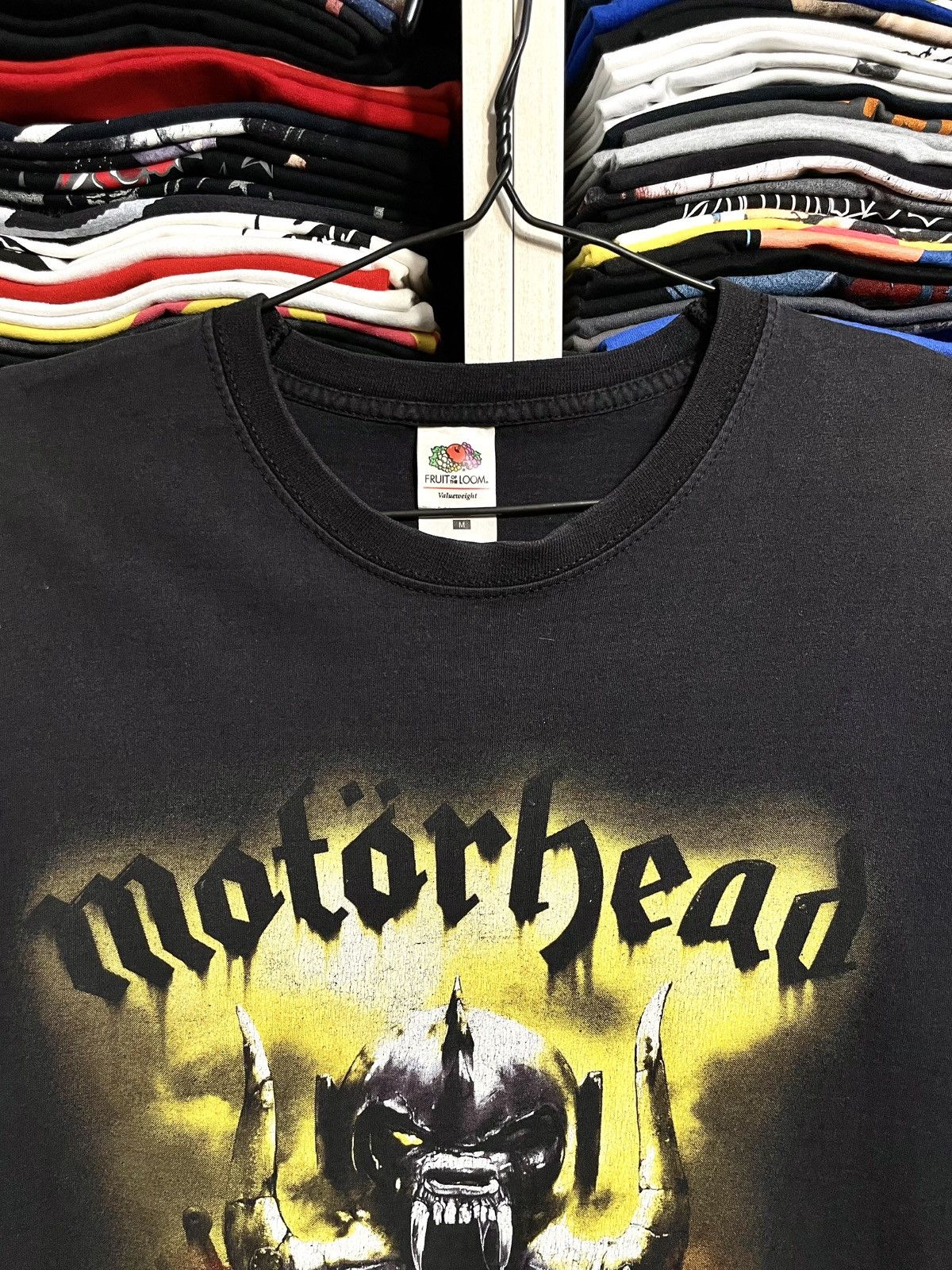 Band Tees Vintage Y2K Motorhead Aftershock Rock Metal Band T-Shirt Size US M / EU 48-50 / 2 - 5 Thumbnail
