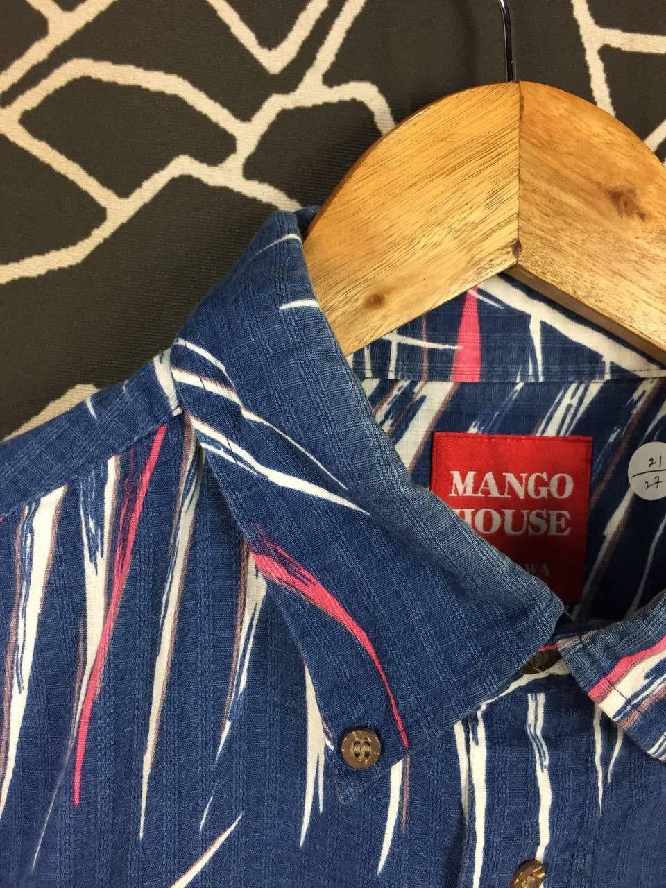 Japanese Brand Mango House Okinawa Japan Palm Leaf Hawaiian Shirt Size US L / EU 52-54 / 3 - 4 Thumbnail