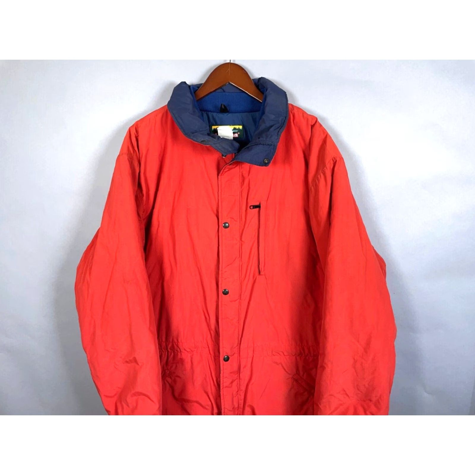 Vintage VINTAGE L.L. Bean Parka Jacket Mens XL Tall Orange Red Zip Up Size US XL / EU 56 / 4 - 3 Thumbnail