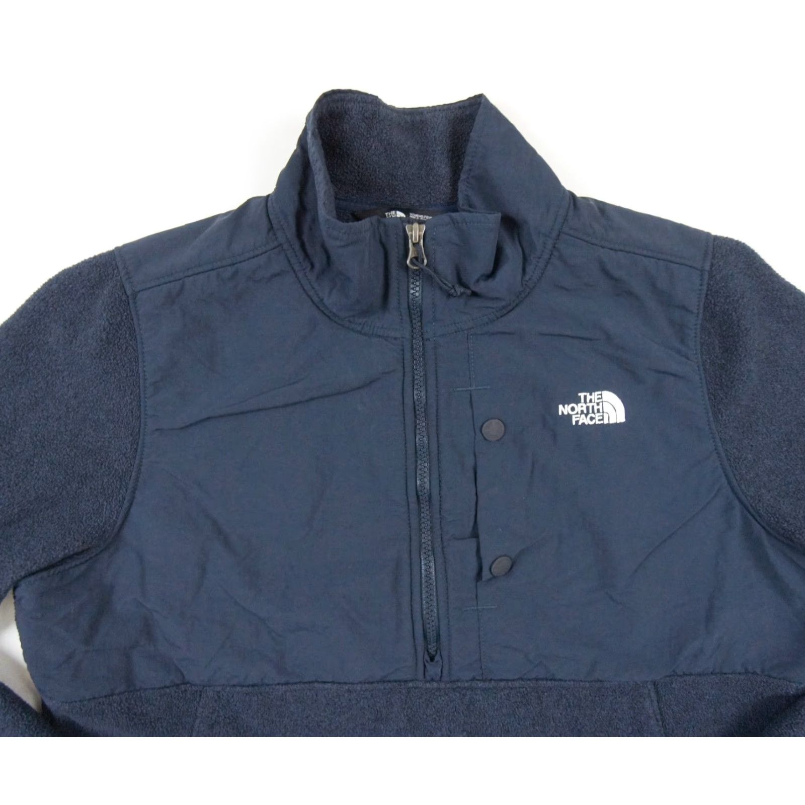 The North Face The North Face Sweater Adult Large Blue Fleece 1/2 Zip Pullover Outdoor Casual Womens Size L / US 10 / IT 46 - 2 Thumbnail
