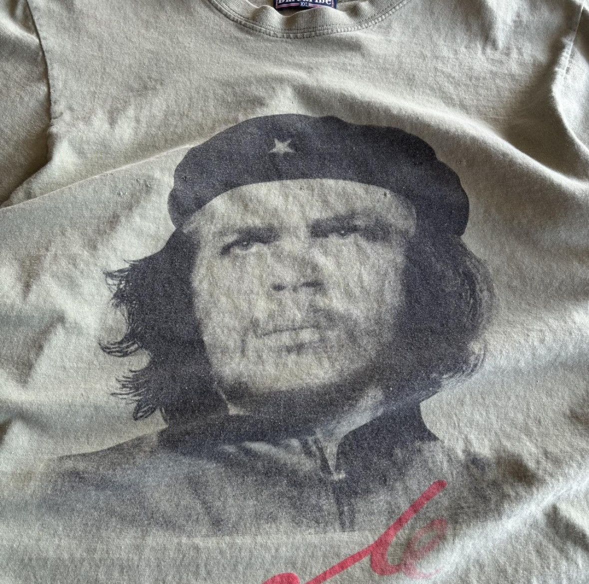 Vintage Vintage Che Guevara Faded Olive tshirt Size US L / EU 52-54 / 3 - 2 Thumbnail