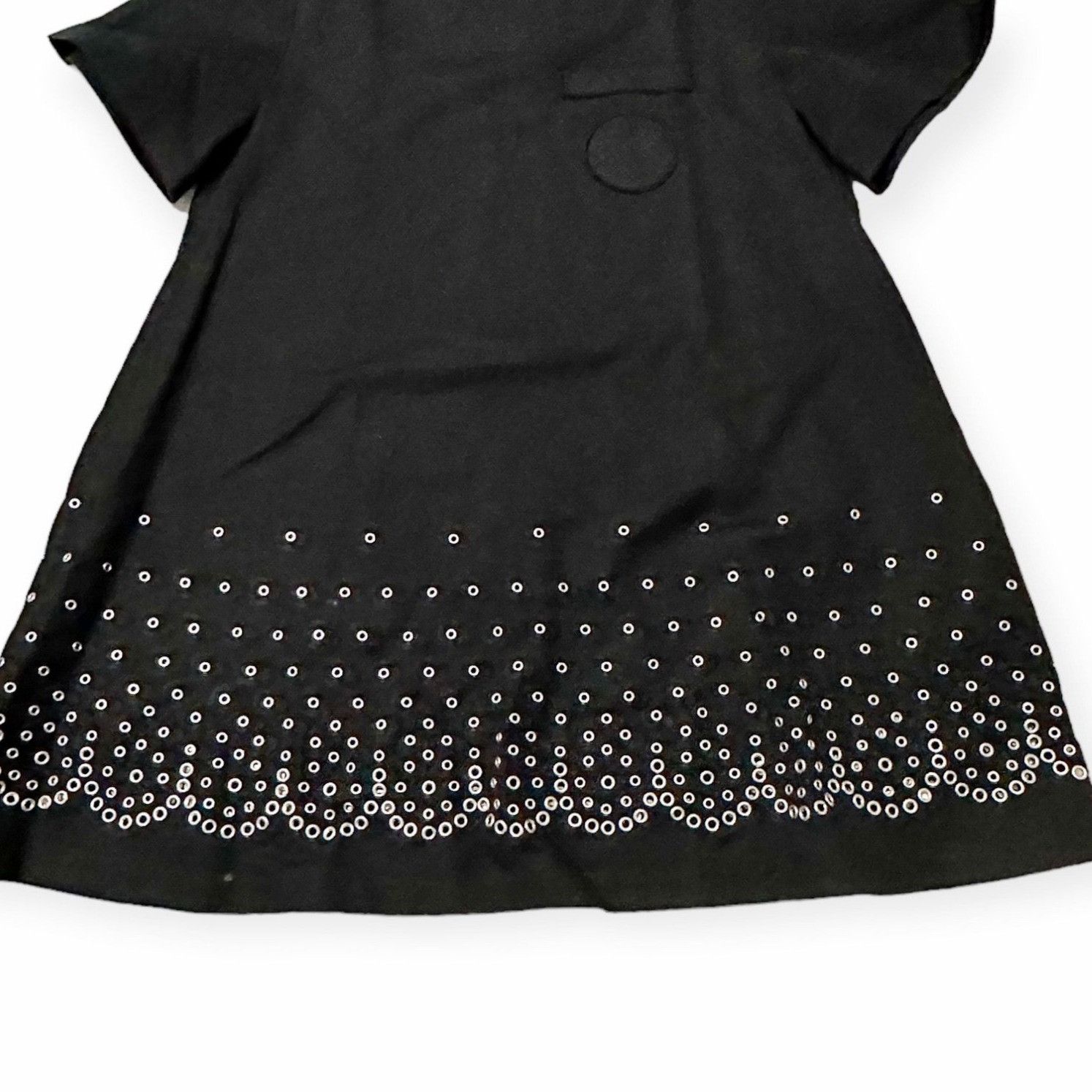Alexander Wang Alexander Wang Black Mini Dress with Studs, Size 10 Size L / US 10 / IT 46 - 6 Thumbnail