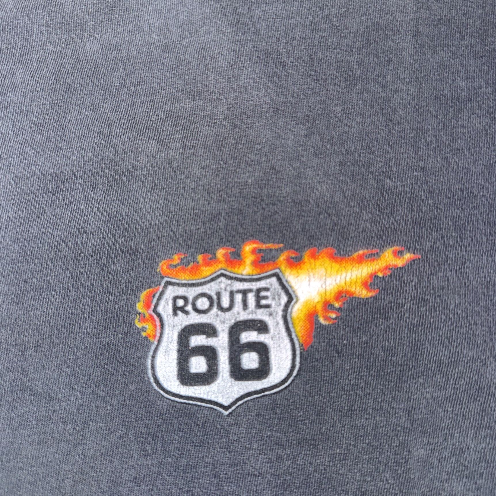 Route 66 VINTAGE Harley-Davidson Route 66 Graphic T-Shirt Black XL 23x26 Motorcycle Biker Size US XL / EU 56 / 4 - 5 Thumbnail