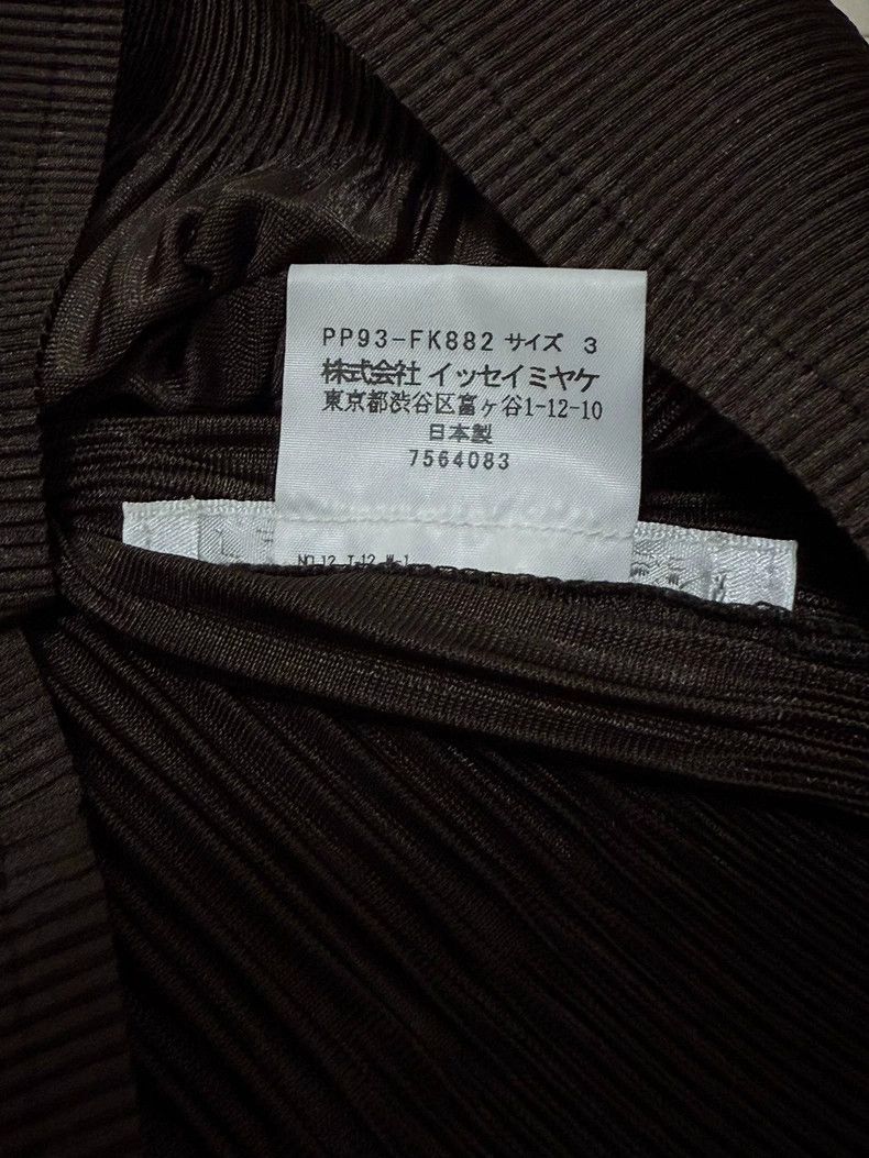 Issey Miyake Issey Miyake size:3 Rich coffee with short sleeves Size M / US 6-8 / IT 42-44 - 5 Thumbnail