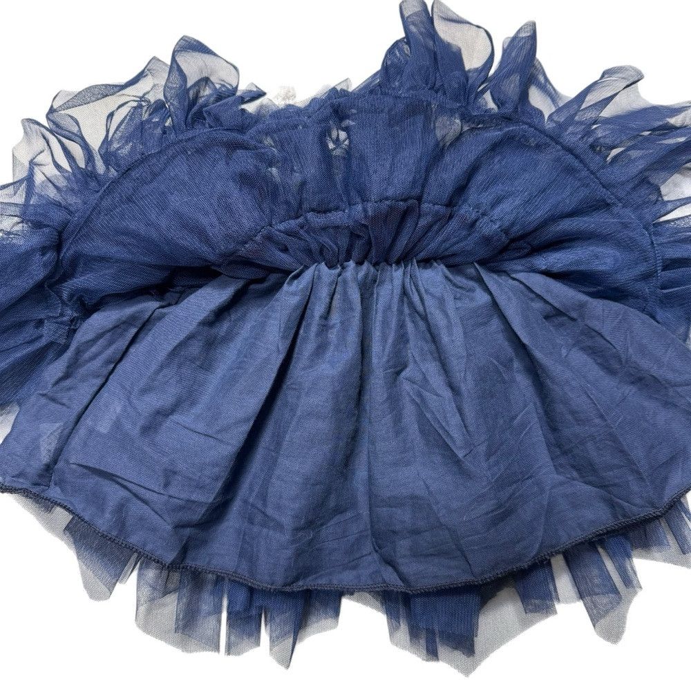 Other 2BUNNIES Peony Lace Tiered Navy Dress Size 6 Months Size XXS / US 00 / IT 34 - 4 Thumbnail