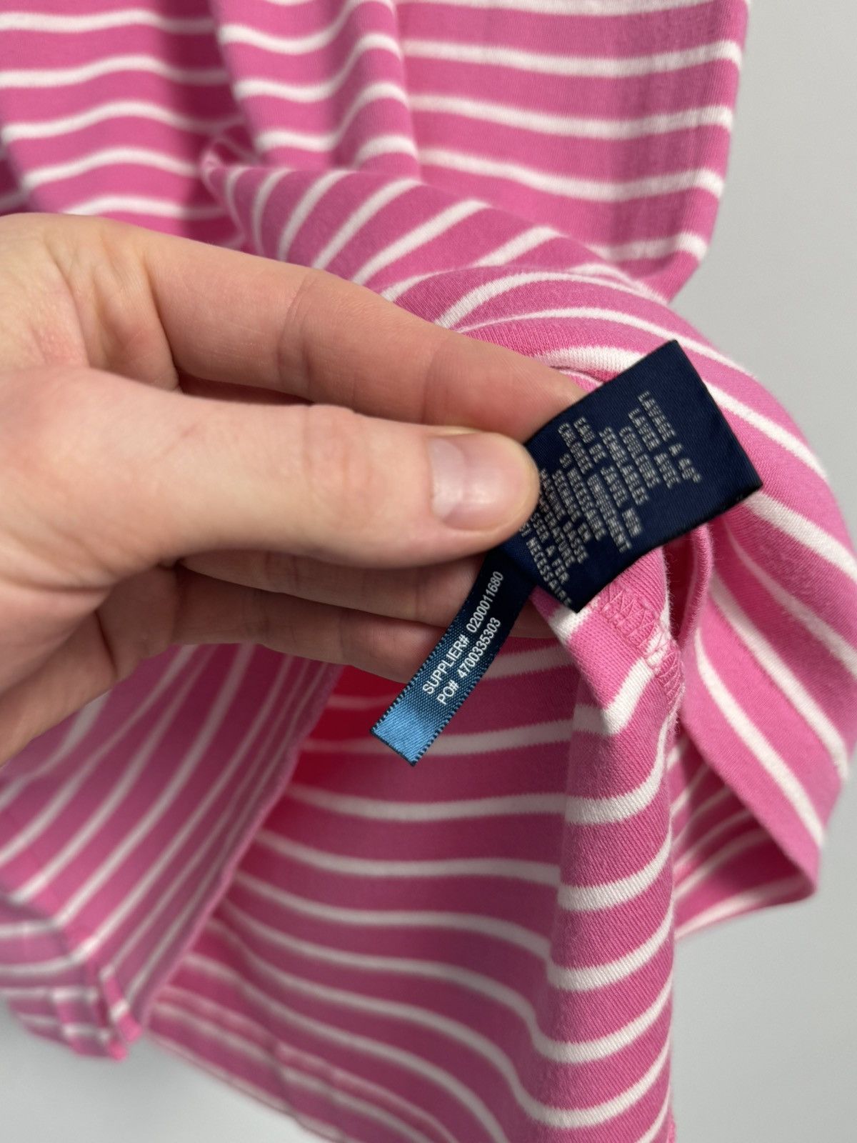 Ralph Lauren Ralph Lauren Striped Cotton Polo Dress Size L / US 10 / IT 46 - 12 Thumbnail