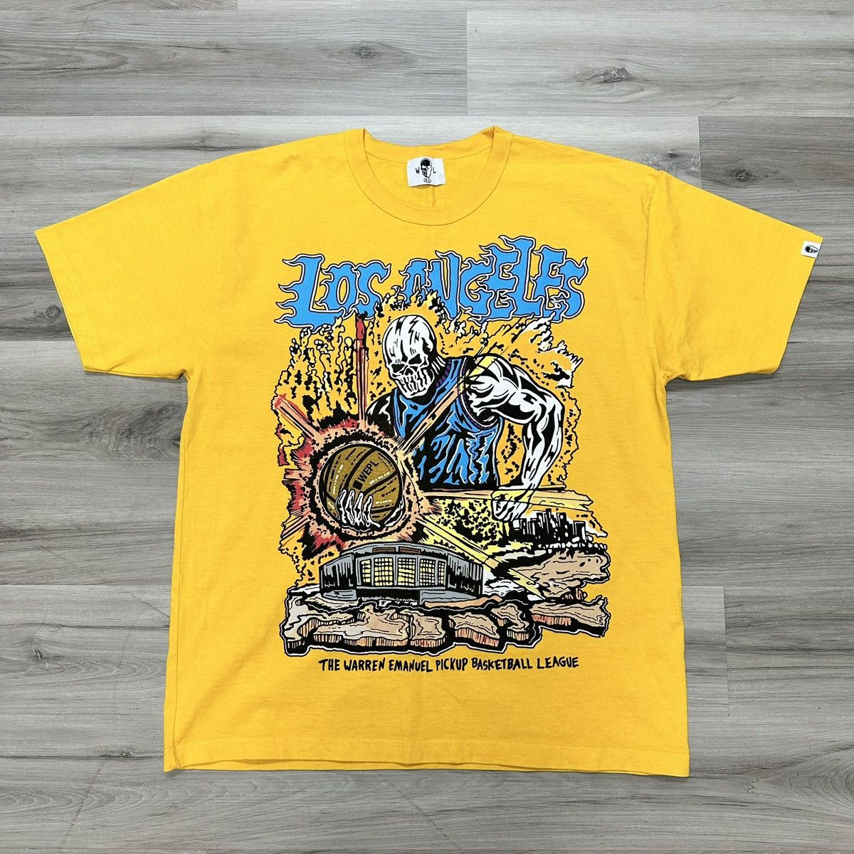 Warren Lotas Warren Lotas Los Angeles Pickup Basketball Tee Size US XL / EU 56 / 4 - 1 Thumbnail
