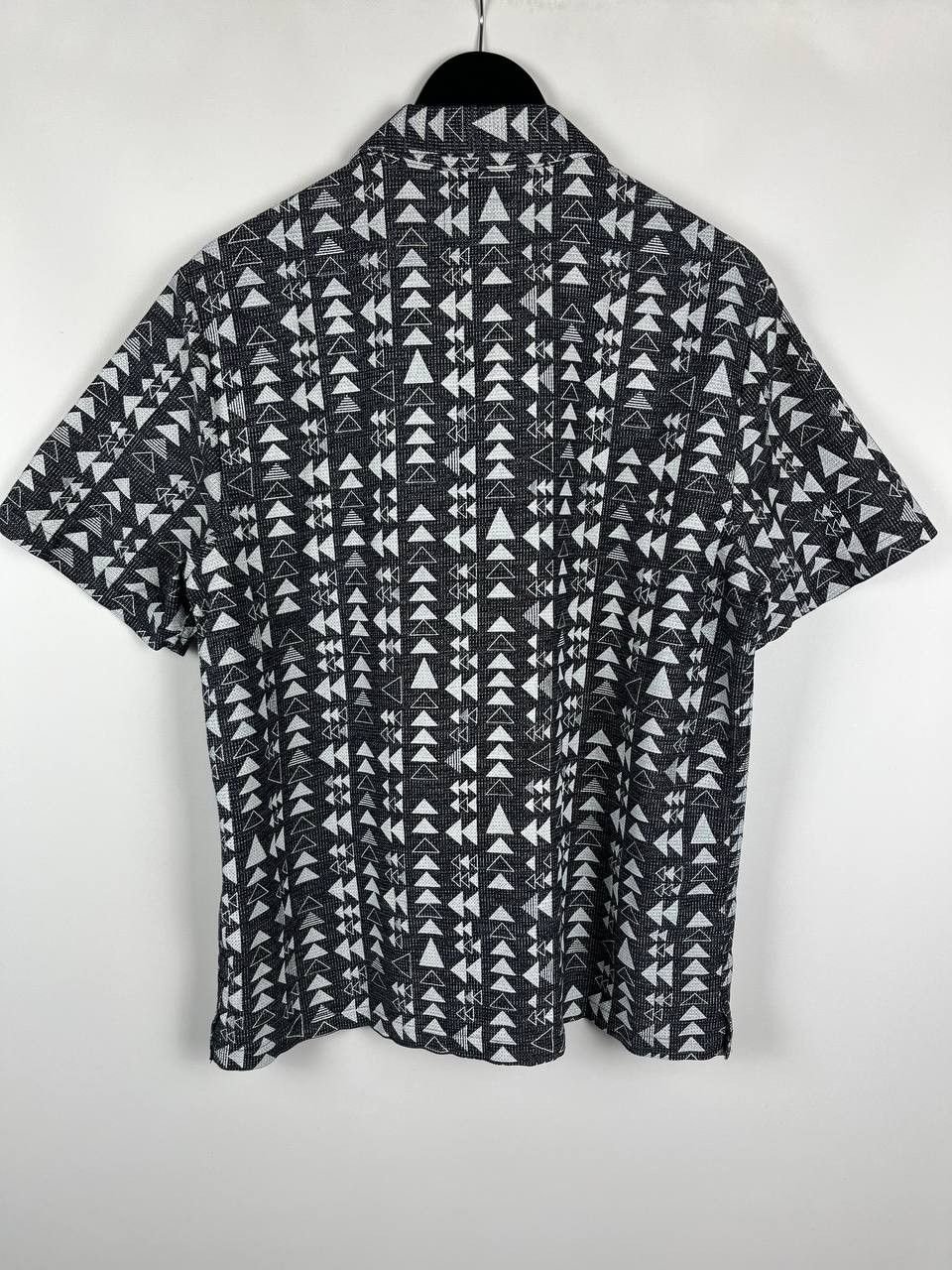 Folk Folk Cotton Tile Triangle Short Sleeve Camp Collar Shirt Size US L / EU 52-54 / 3 - 2 Thumbnail