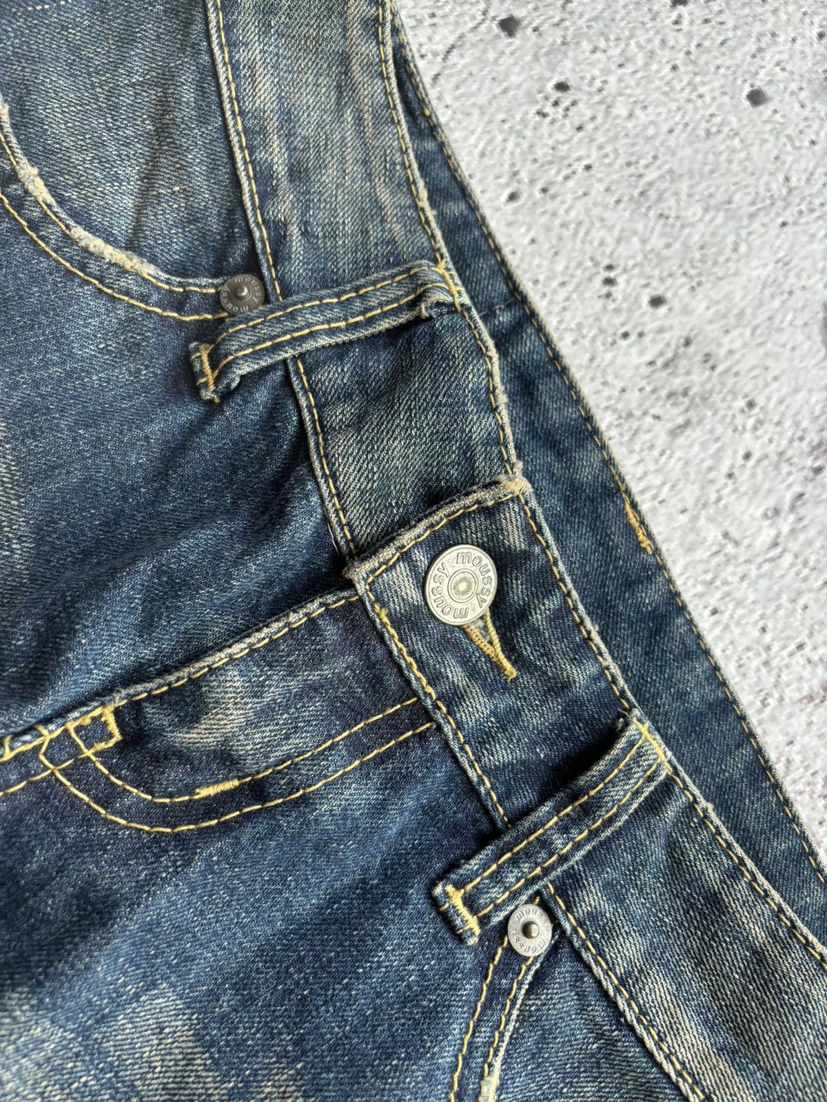 Tornado Mart 2000's Flare Moussy Denim Jeans Size US 29 - 7 Thumbnail
