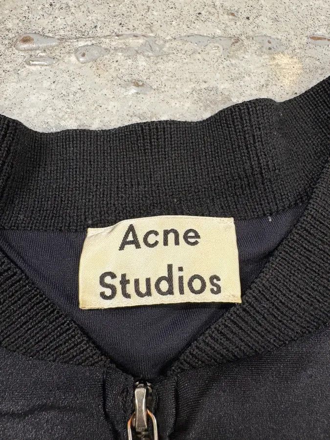 Acne Studios AW2015 Acne Studios Light Black Bomber Jacket Size US M / EU 48-50 / 2 - 7 Thumbnail