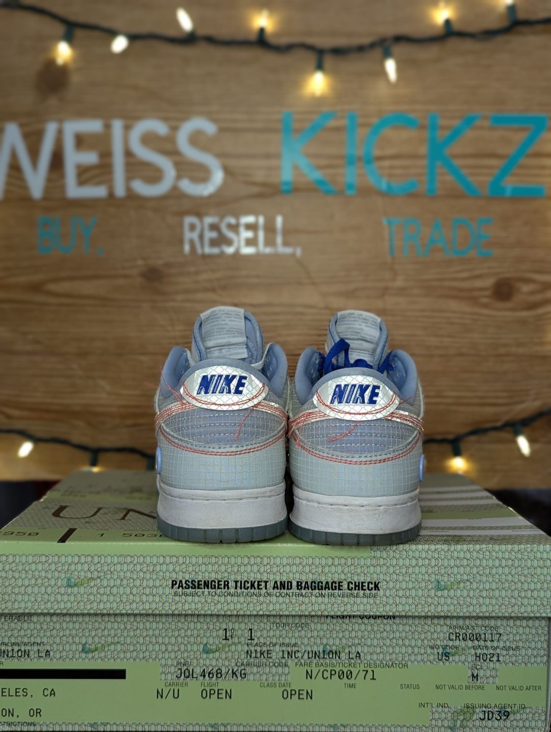 Nike Sunk low union Argon Size US 9 / EU 42 - 6 Thumbnail