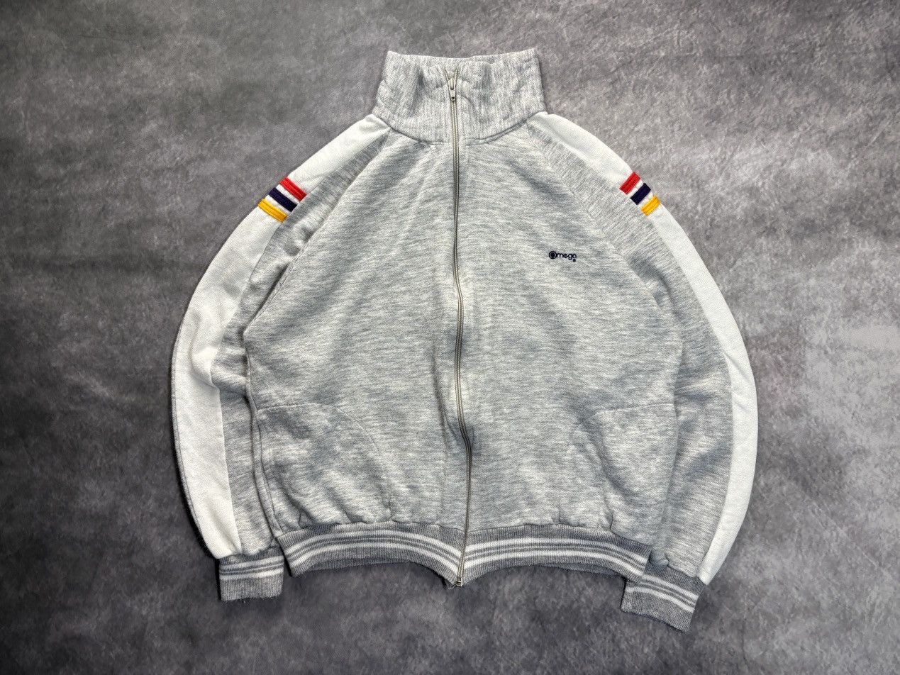 Vintage 80s Vintage Track Jacket Zip Up Sweatsuit Sweatshirt Omega Size US S / EU 44-46 / 1 - 20 Thumbnail
