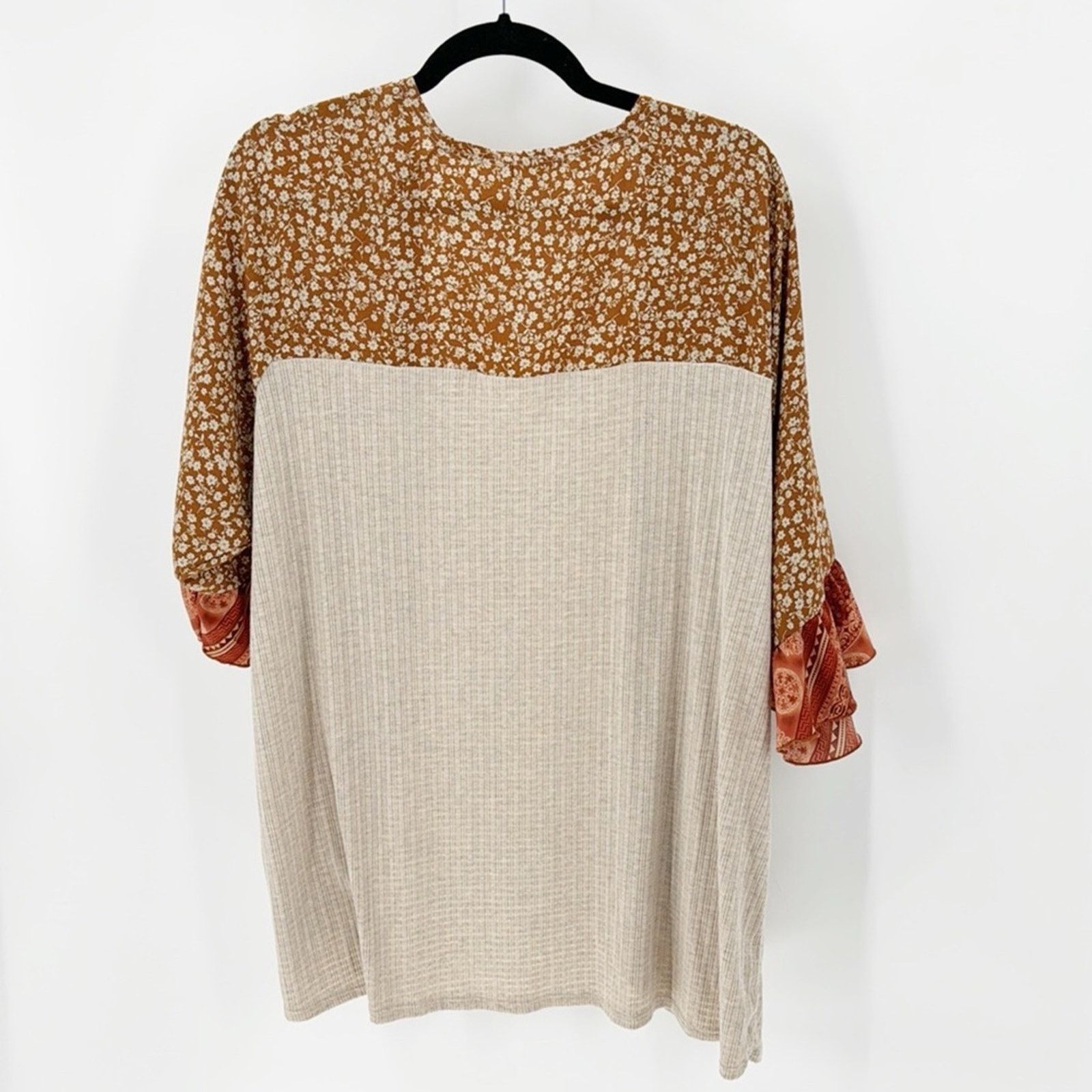 Other Maurices floral 3 quarter sleeve open cardigan size 2XL Size XL / US 12-14 / IT 48-50 - 2 Thumbnail