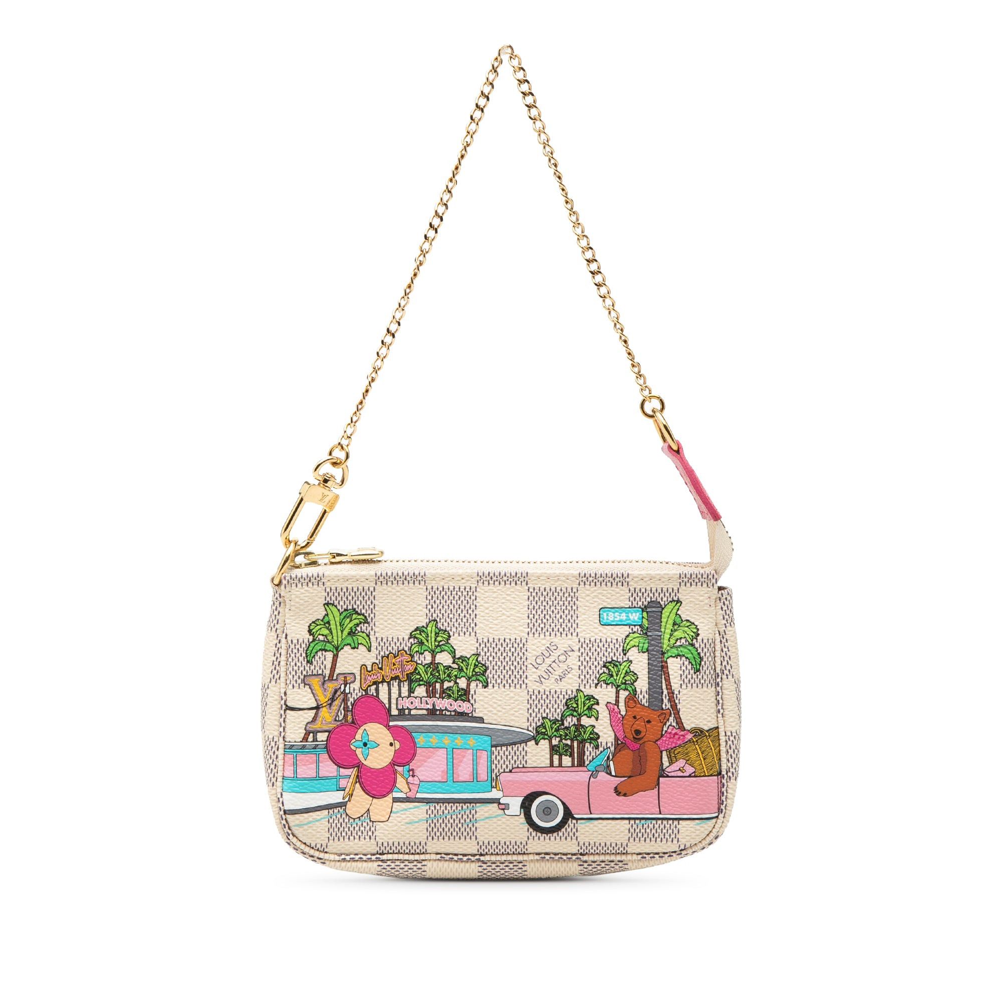 Louis Vuitton Damier Azur Animation Hollywood Mini Pochette Accessoires Size ONE SIZE - 1 Thumbnail