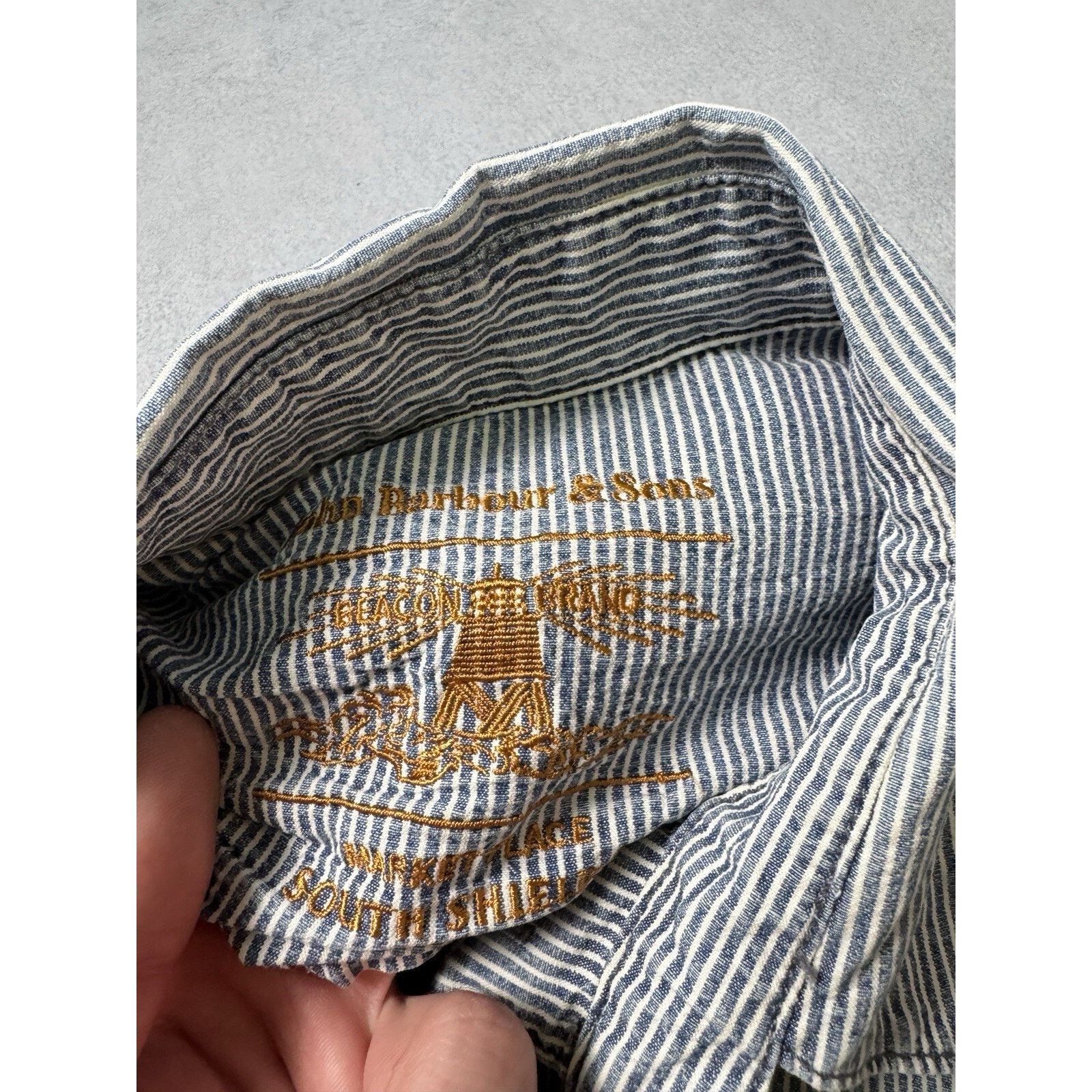 Barbour × Japanese Brand Barbour X Tokihito Yoshida Limited Edition ‘’ Shirt Size M Size US M / EU 48-50 / 2 - 12 Thumbnail