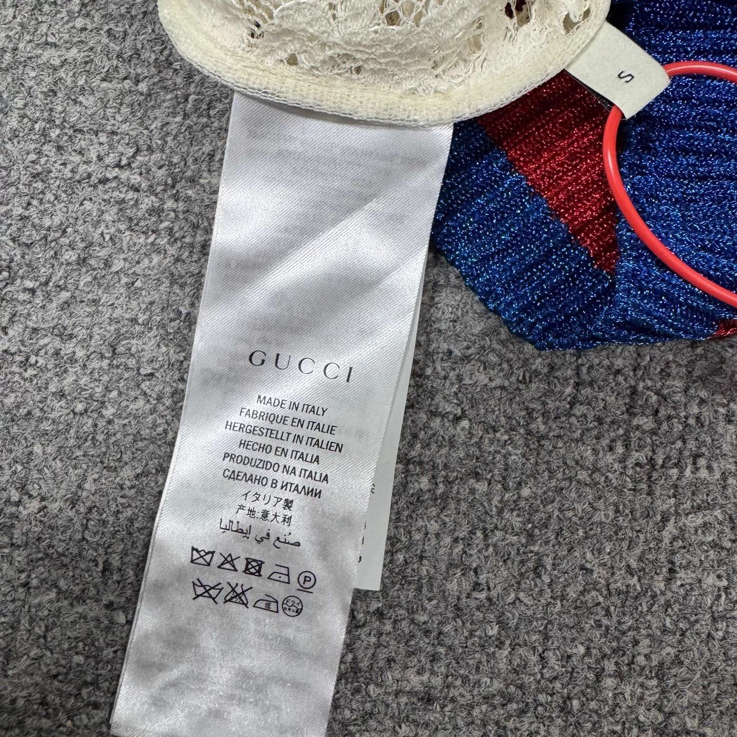 Gucci Gucci Lace Insert Knit Cuffs & Collar 99 New Sweatshirt S Size S / US 4 / IT 40 - 6 Thumbnail