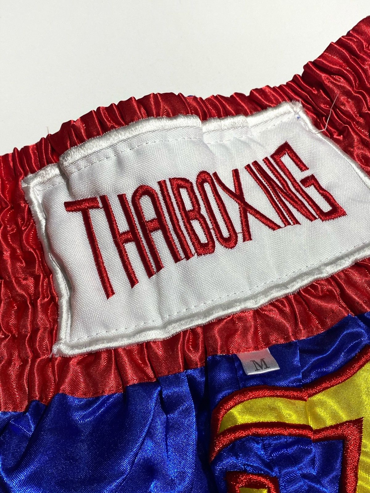 Japanese Brand × Vintage Vintage Muay Thai Boxing Shorts Size US 32 / EU 48 - 8 Thumbnail