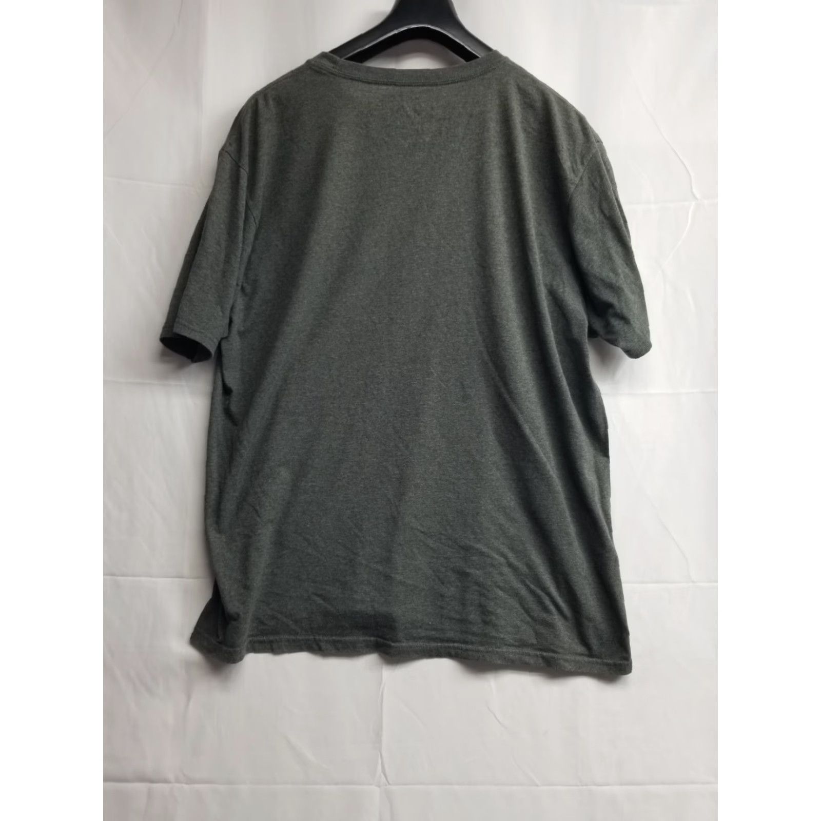 Adidas Adidas Shirt Men's XL Gray Short Sleeve Three Stripe Life American Flag T-Shirt Size US XL / EU 56 / 4 - 2 Thumbnail