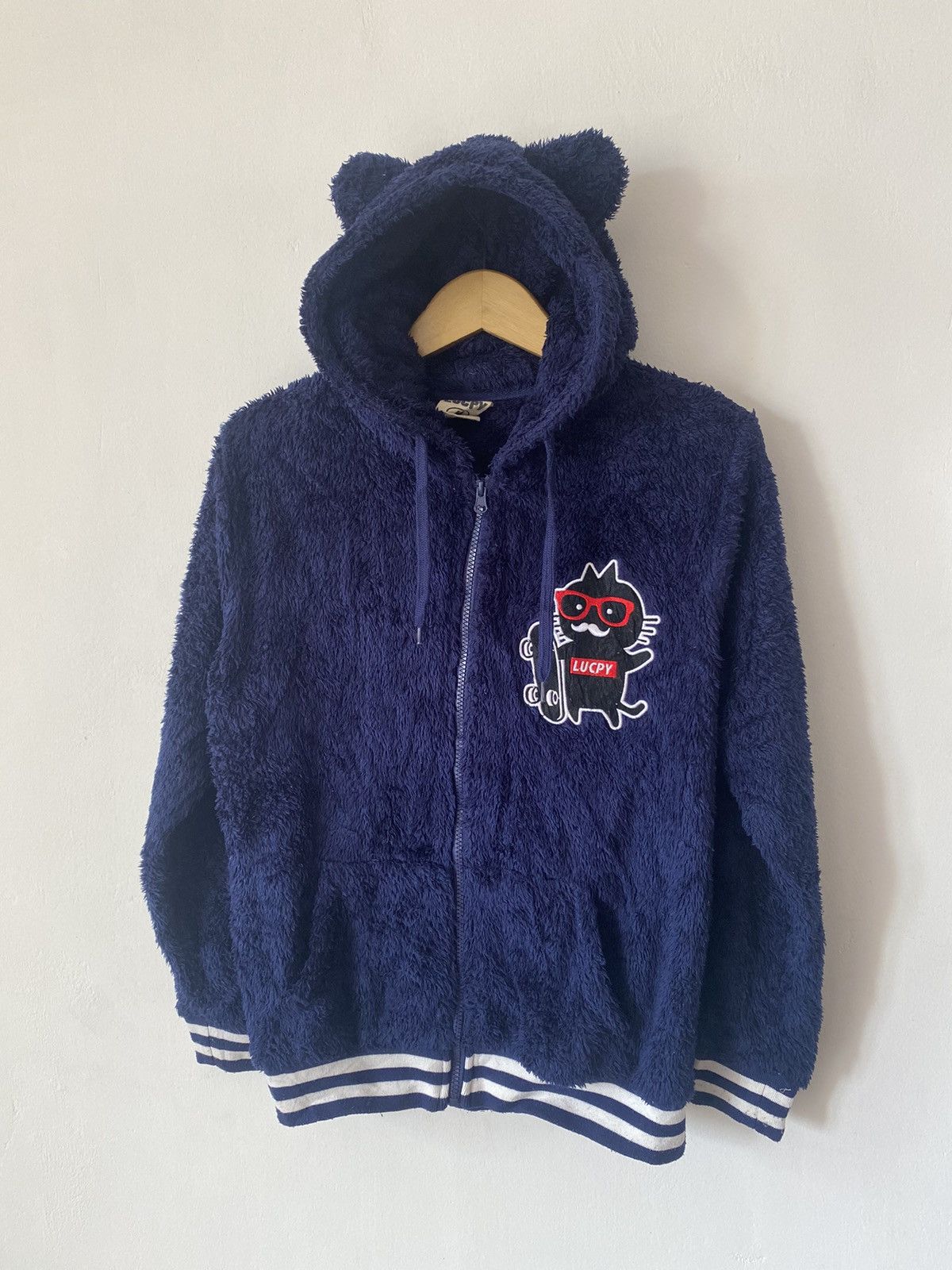 If Six Was Nine × Japanese Brand Japanese Lucpy Disigner Fleece Hooded Size US M / EU 48-50 / 2 - 2 Thumbnail