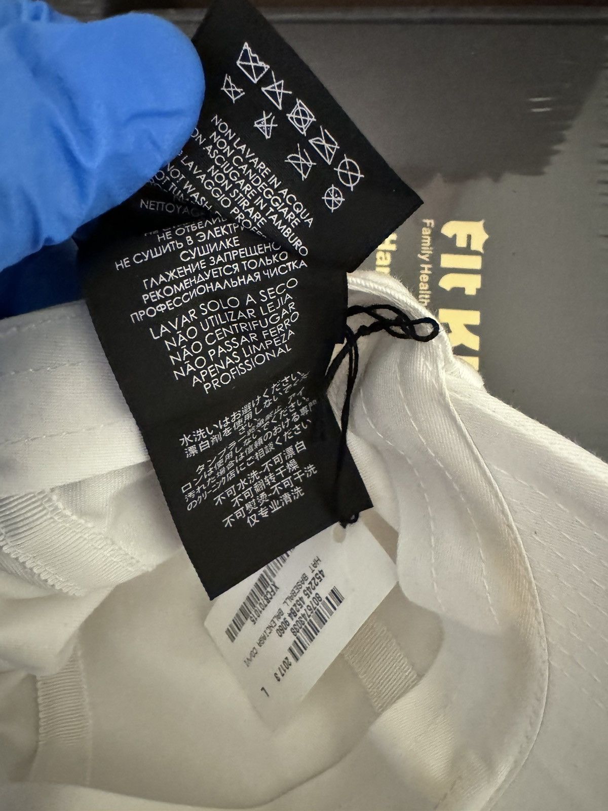 Balenciaga Balenciaga Embroidered Baseball Cap Size ONE SIZE - 7 Thumbnail