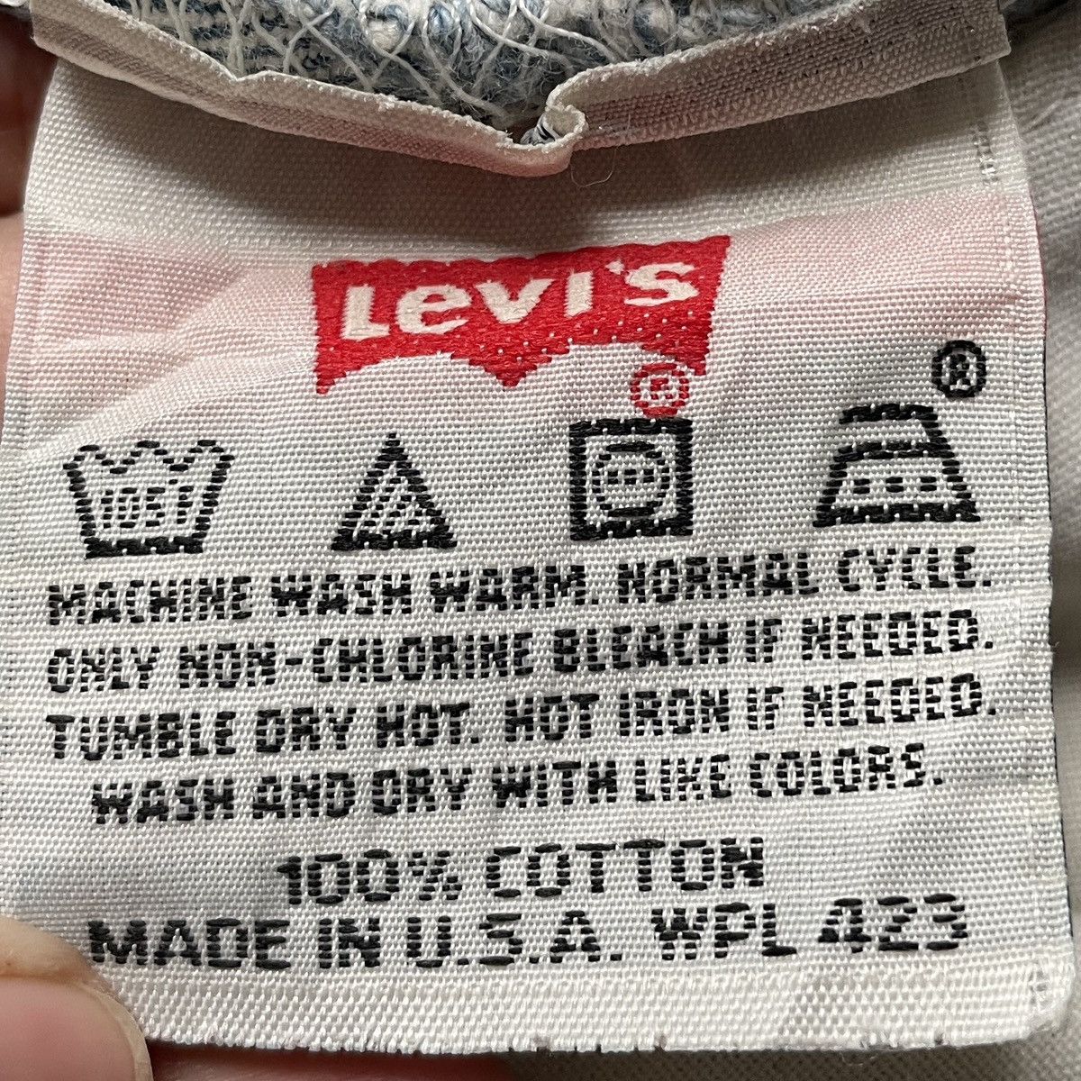 Levi's × Vintage Vintage Brand Levi’s 501 Made In Usa Jeans 1990s Size US 36 / EU 52 - 12 Thumbnail