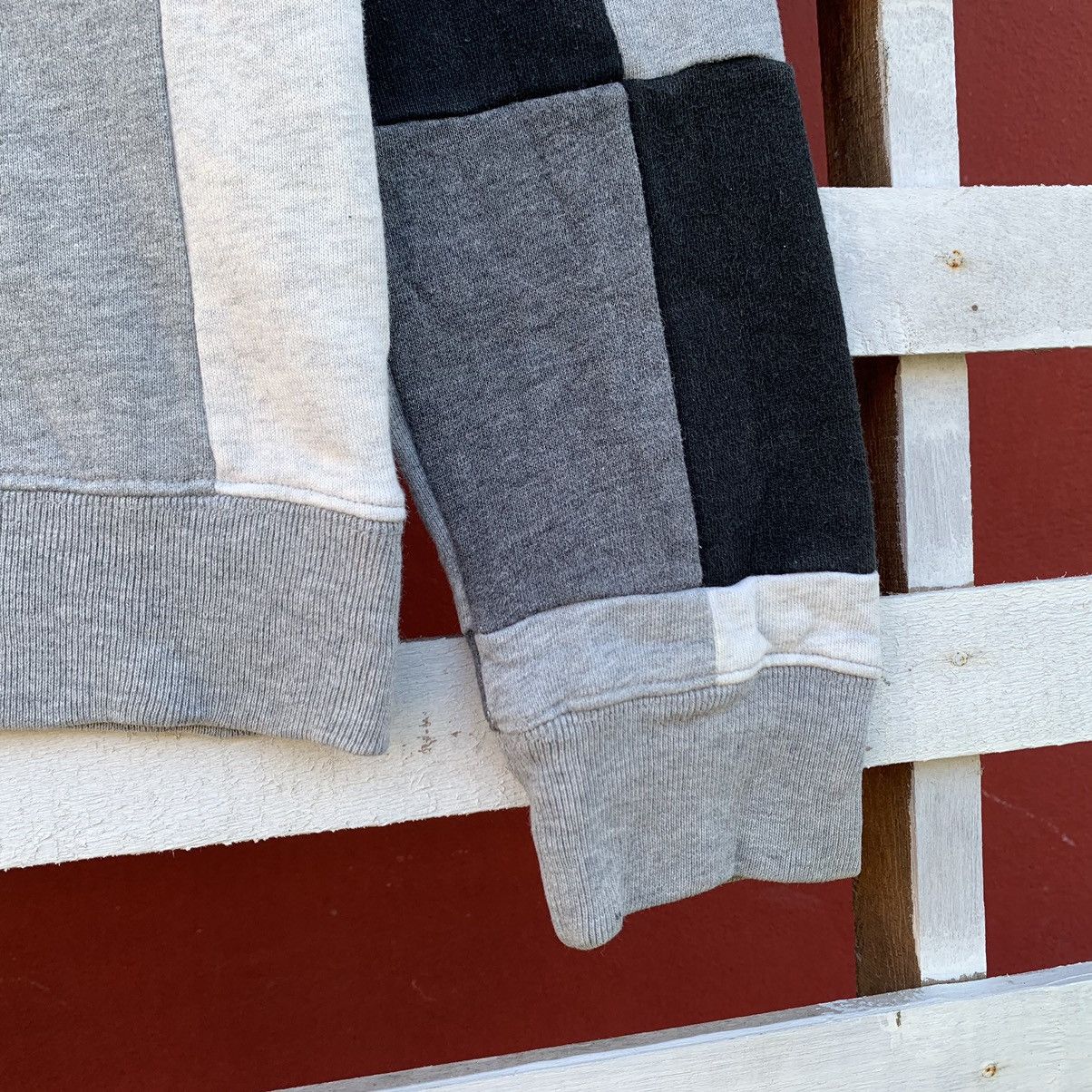 Beams Plus × Japanese Brand Beams Patchwork Sweatshirt Size US S / EU 44-46 / 1 - 6 Thumbnail