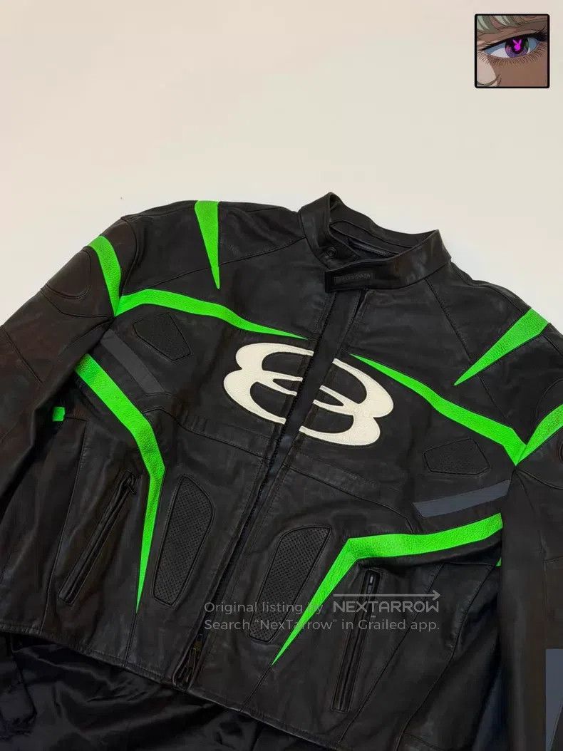 Balenciaga Balenciaga Double-ring leather jacket Size US S / EU 44-46 / 1 - 3 Thumbnail