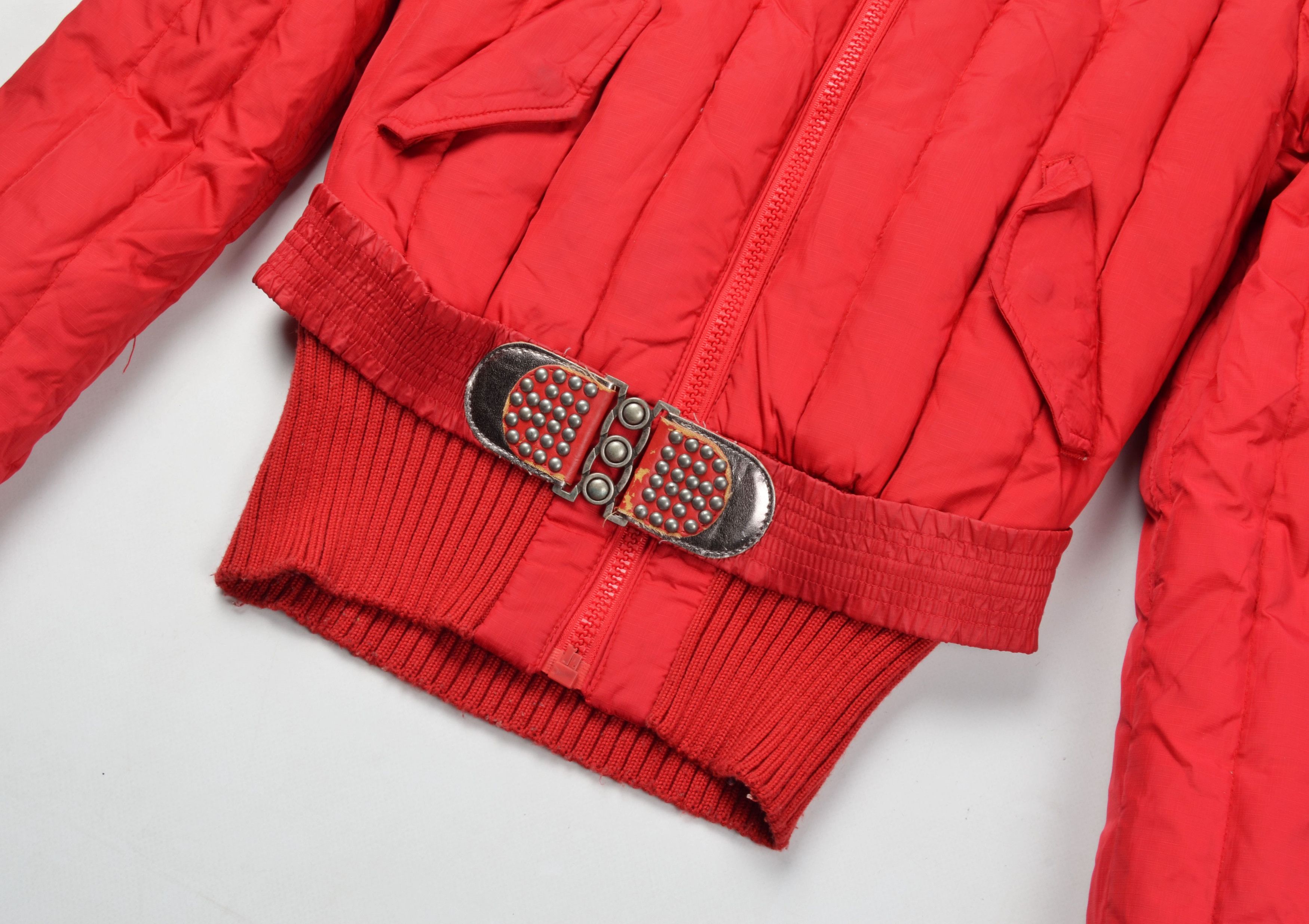 Miss Sixty Vintage Killah by Miss Sixty Y2K Kidcore Red Puffer Jacket Size M / US 6-8 / IT 42-44 - 3 Thumbnail