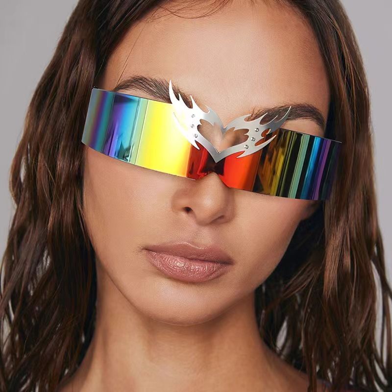 Electric Visual Retro Street ins style custom avant-garde sunglasses Size ONE SIZE - 2 Thumbnail