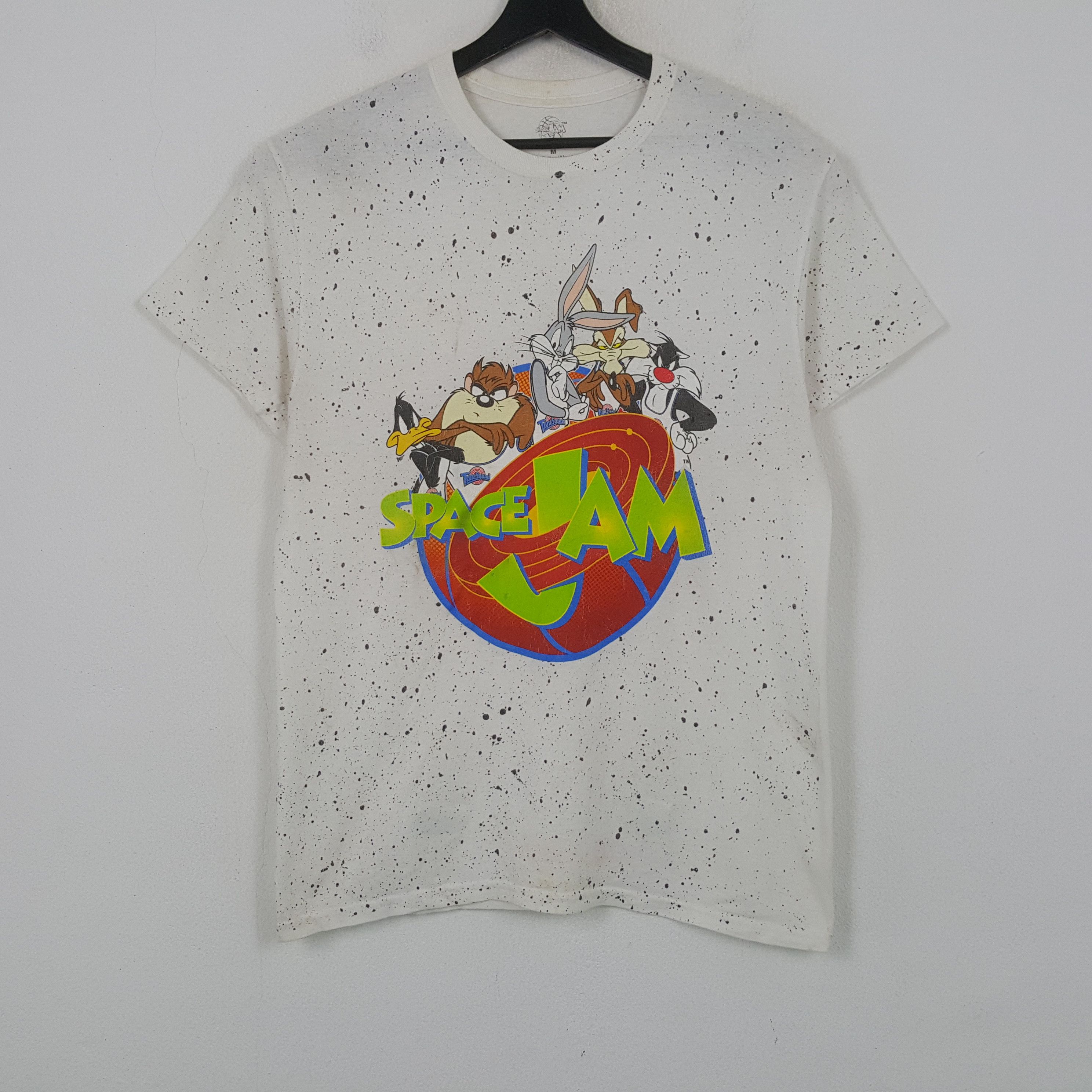 Vintage Space Jam Cartoon Tshirt RR24 Size US M / EU 48-50 / 2 - 1 Thumbnail