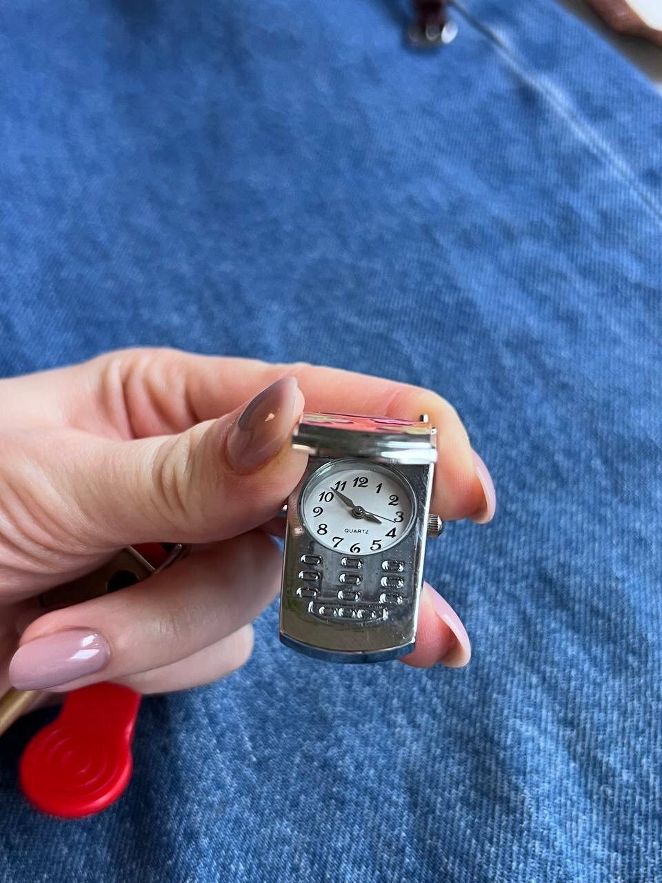 Japanese Brand × Vintage Vintage 📱 Phone Japanese style futuristic Steel Watch Size ONE SIZE - 8 Thumbnail