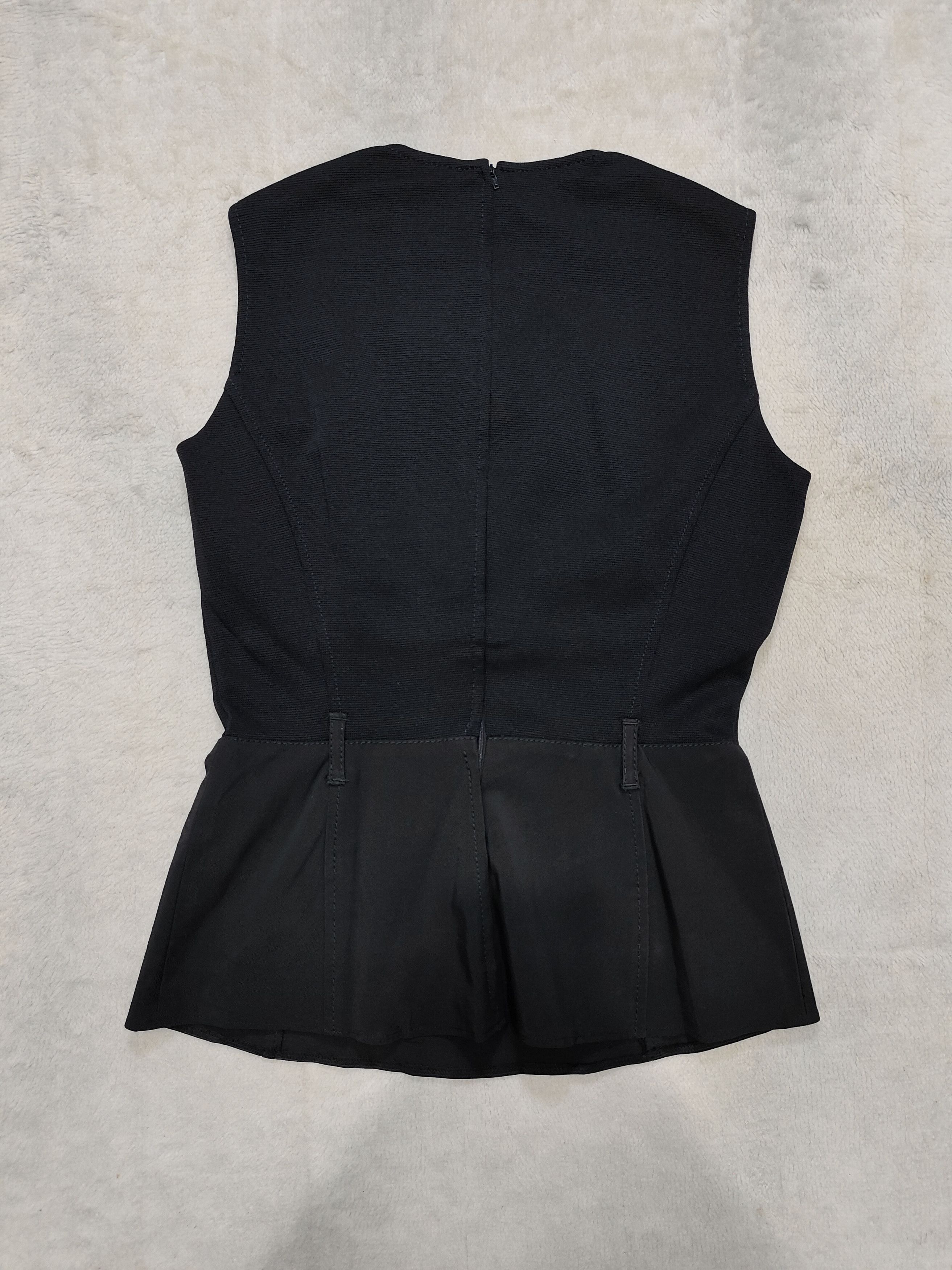 Prada 2000s PRADA- Minimalist Architectural Panel Structured Top Size M / US 6-8 / IT 42-44 - 7 Thumbnail